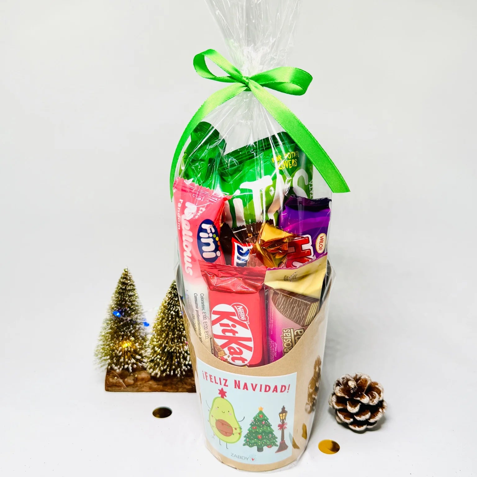 Composición Navideña Premium – Mix Dulce & Snack