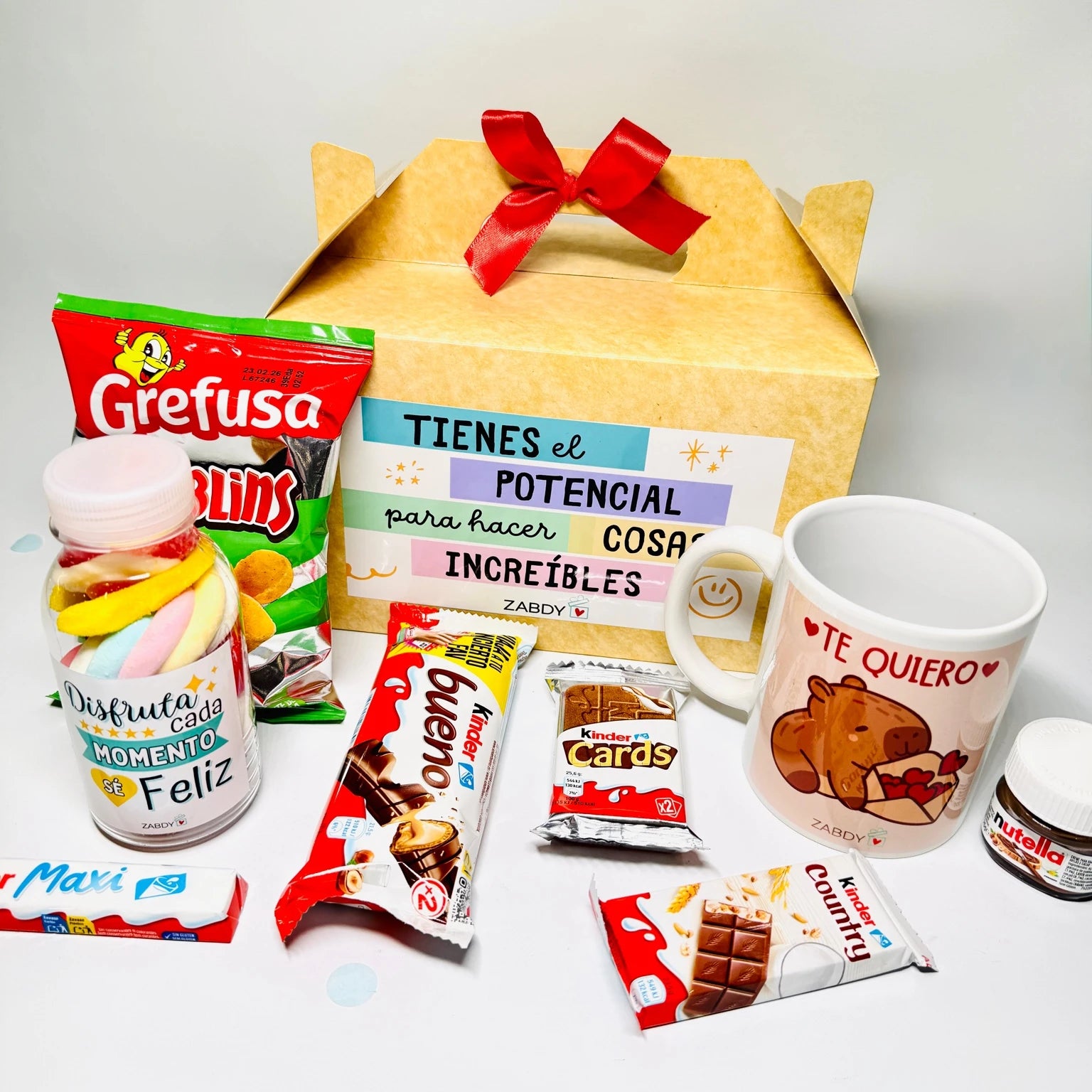 Caja Picnic Motivadora – “Tienes el Potencial de Hacer Cosas Increíbles