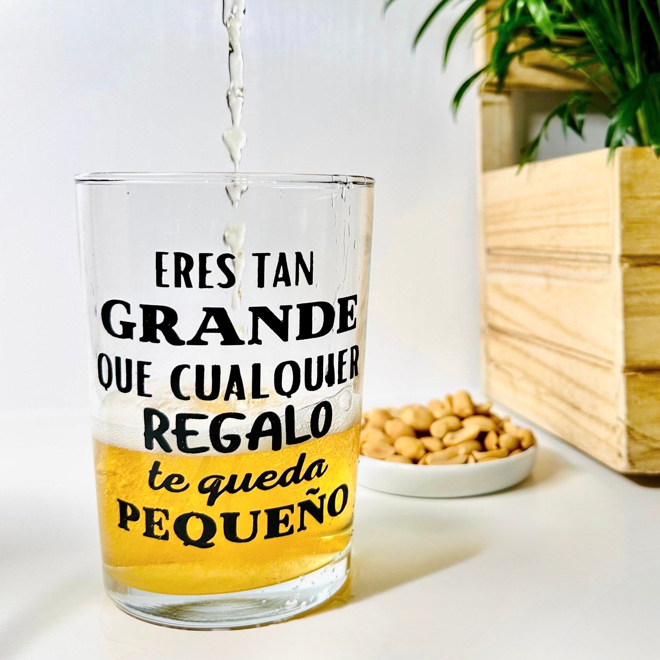 Vaso de Sidra Eres Tan Grande