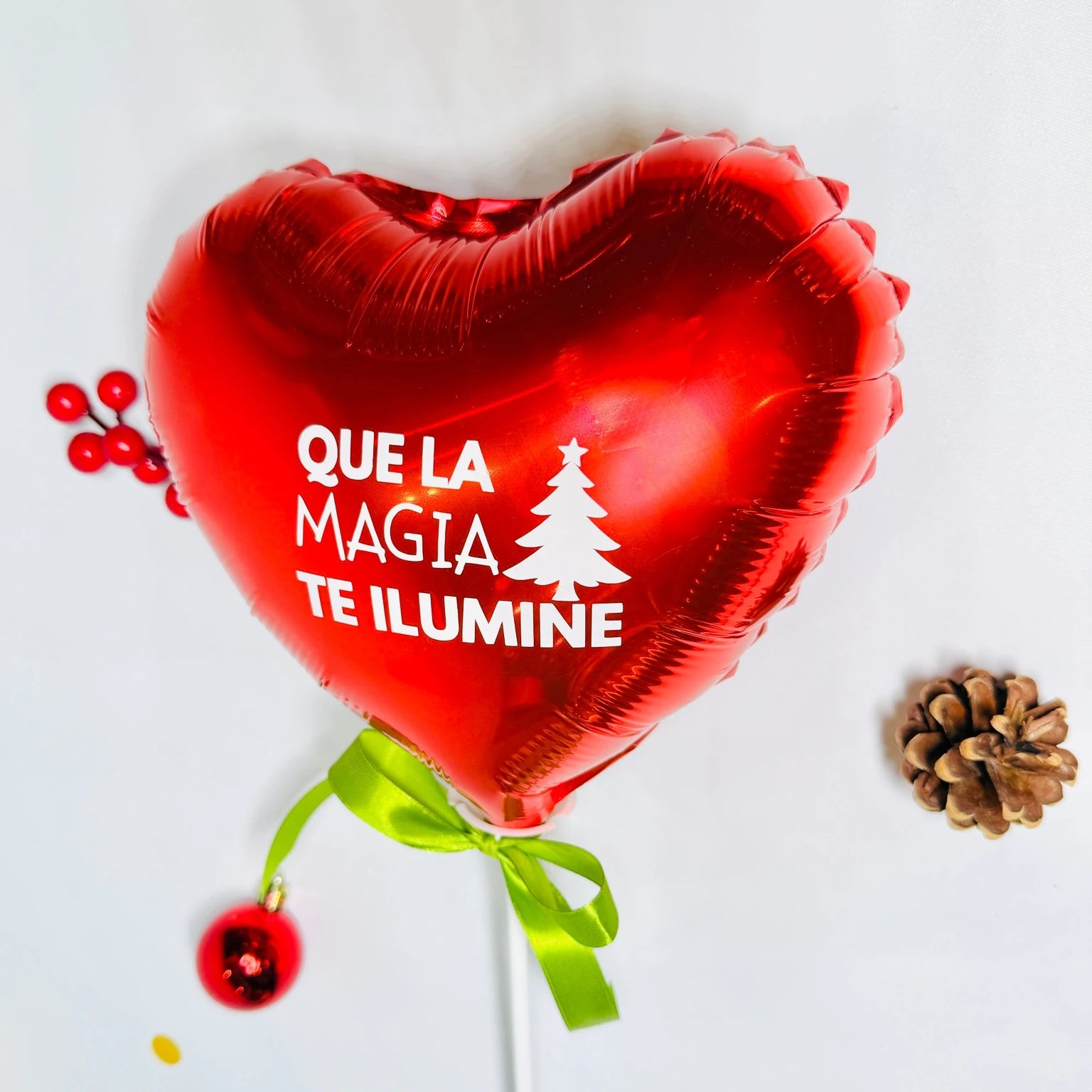 Globo Corazón "Que La Magia Te Ilumine"