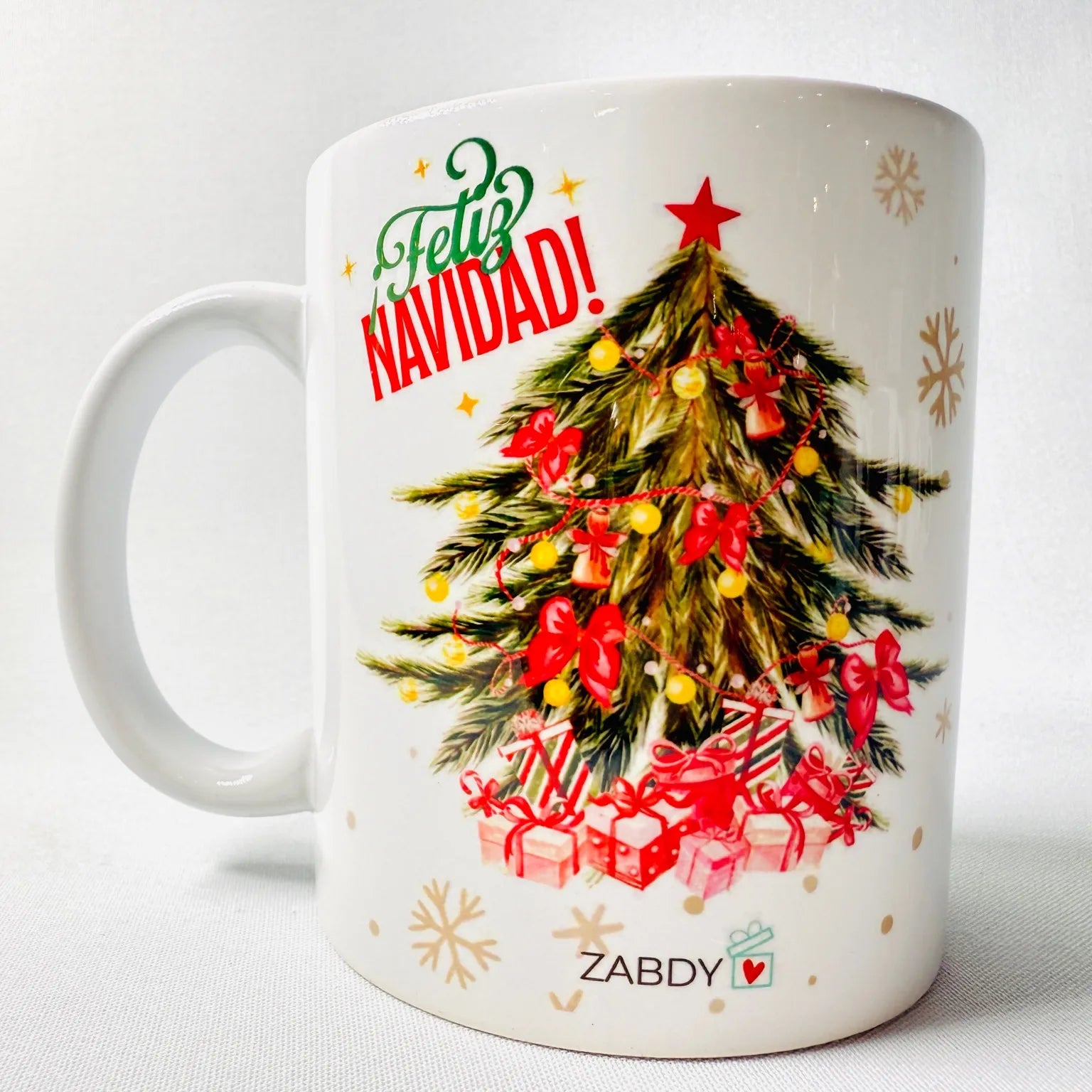 Taza Navideña Árbol de Navidad “Feliz Navidad”