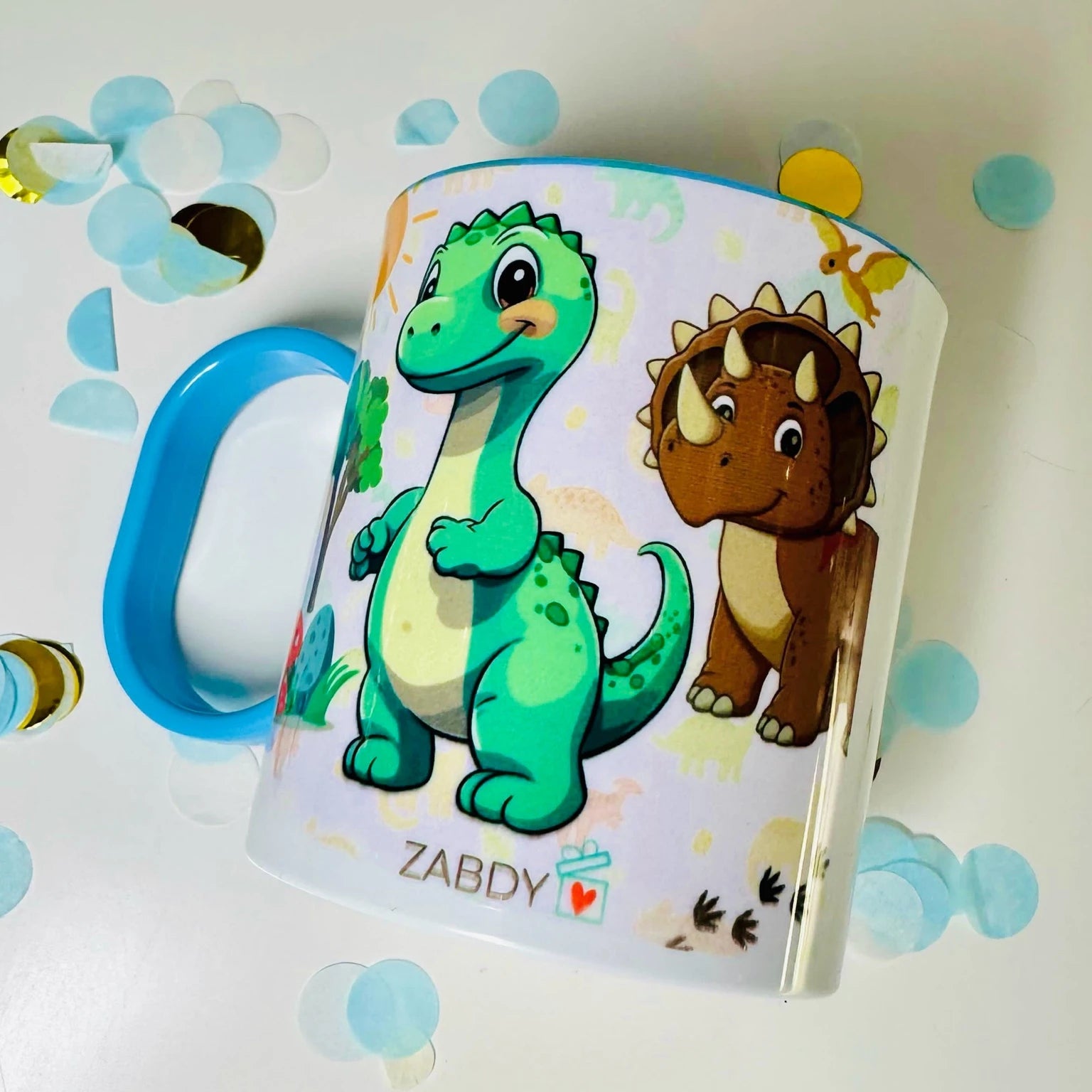 Taza Infantil Dinosaurios