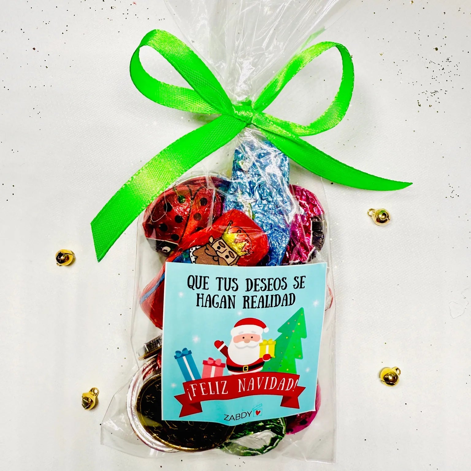 Bolsa Bombones Corazón Navidad