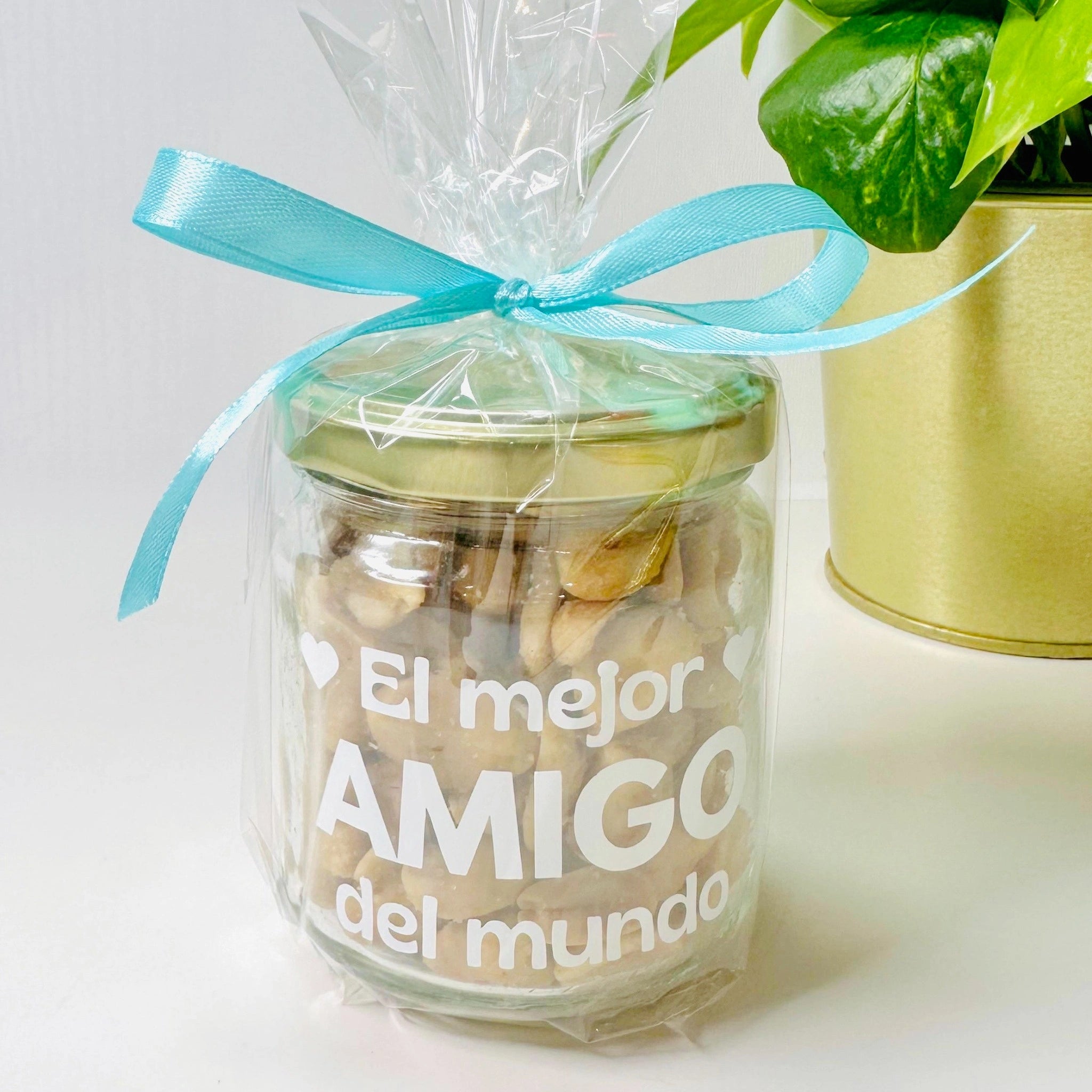Bote Pequeño De Frutos Secos “El Mejor Amigo Del Mundo”
