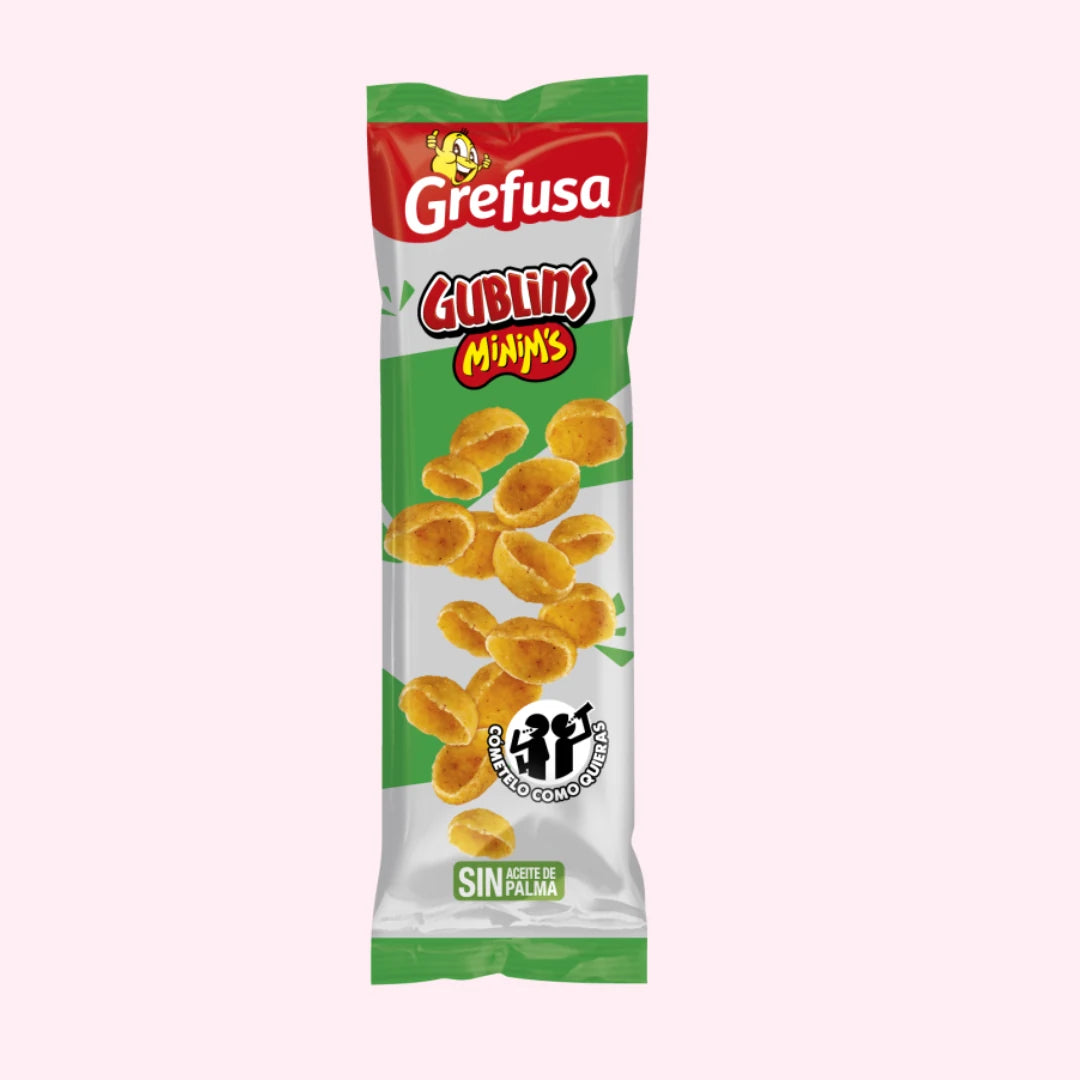 Gublins Mini's Grefusa | Snack de Maíz Crujiente Individual