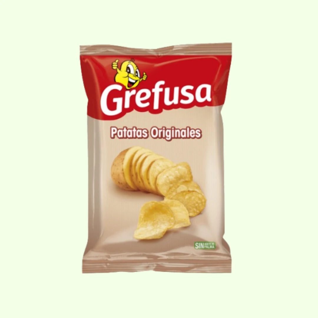 Patatas Originales Grefusa 45 gr | Patatas Fritas Clásicas