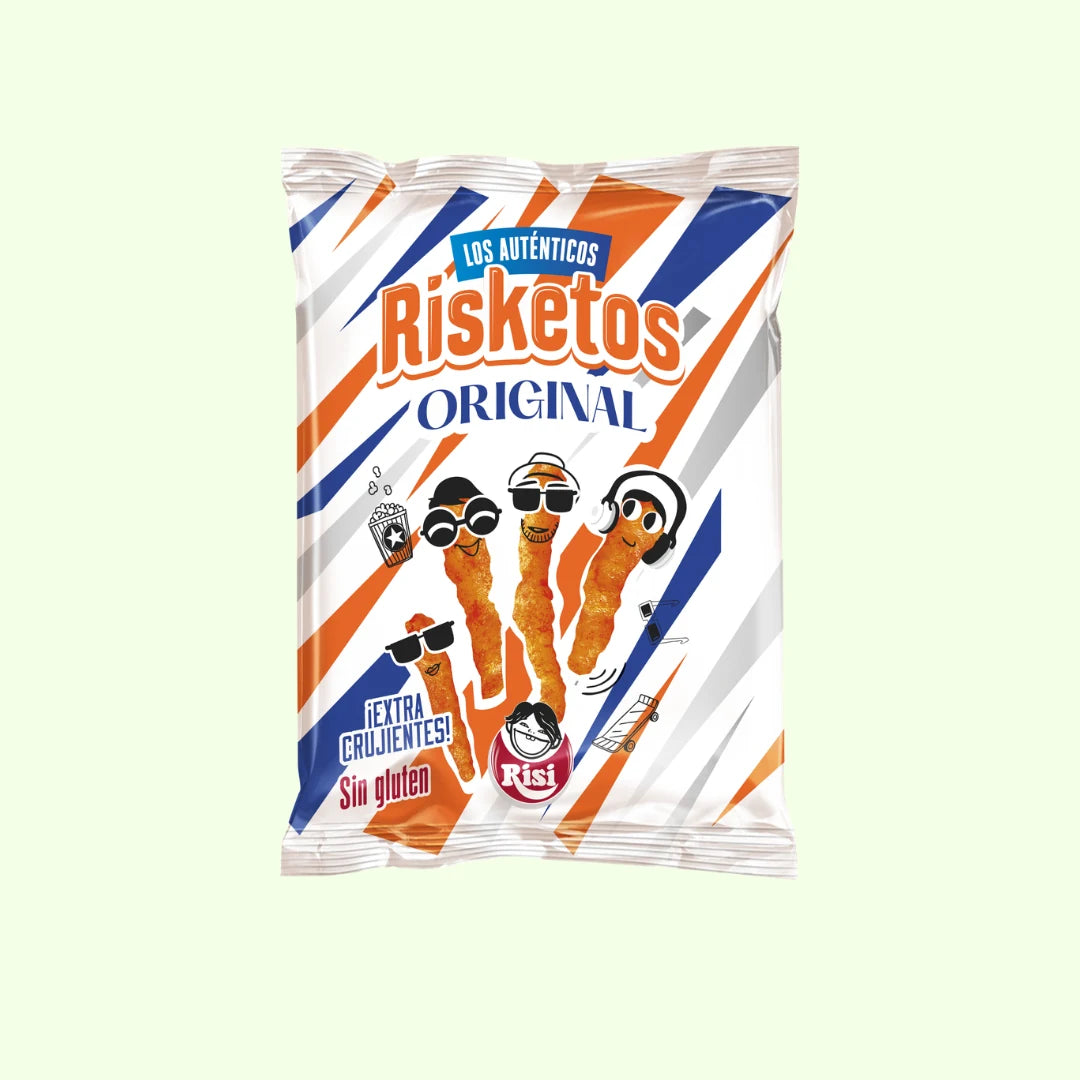 Risketos Risi 30 g | Snack de Maíz con Sabor Intenso