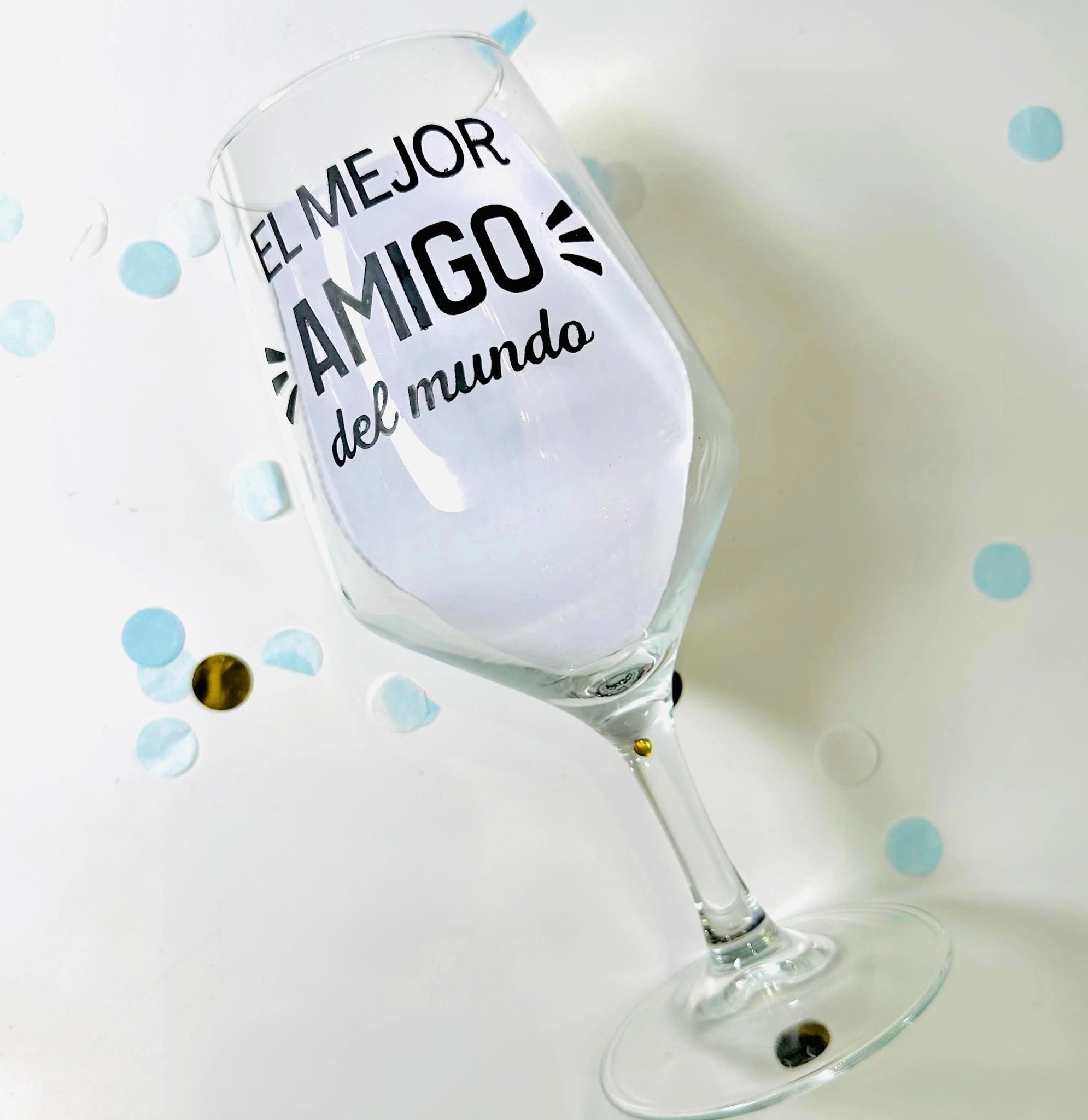 Copa De Vino “El Mejor Amigo Del Mundo”
