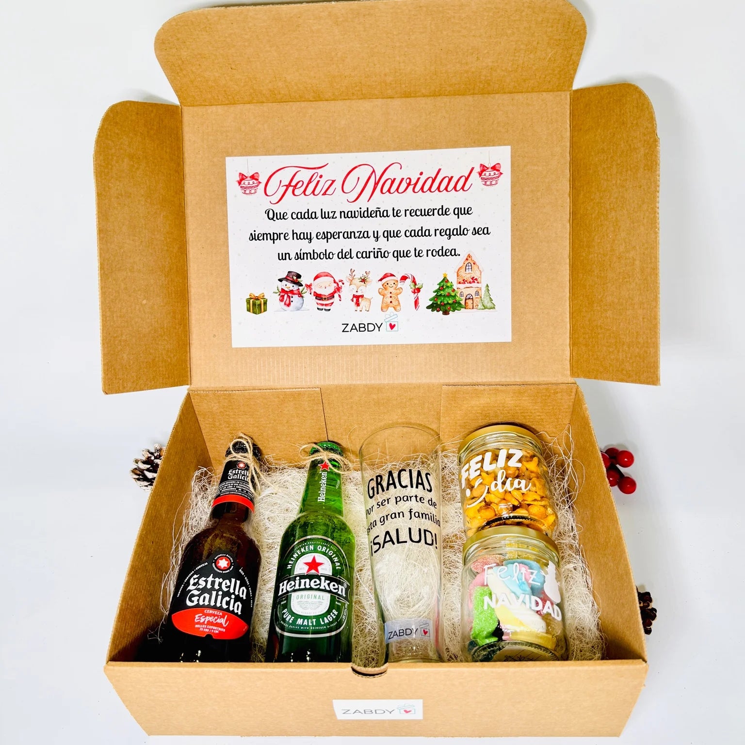 Pack Cervecero “Gracias por Ser Parte de Esta Gran Familia” – Edición Navidad