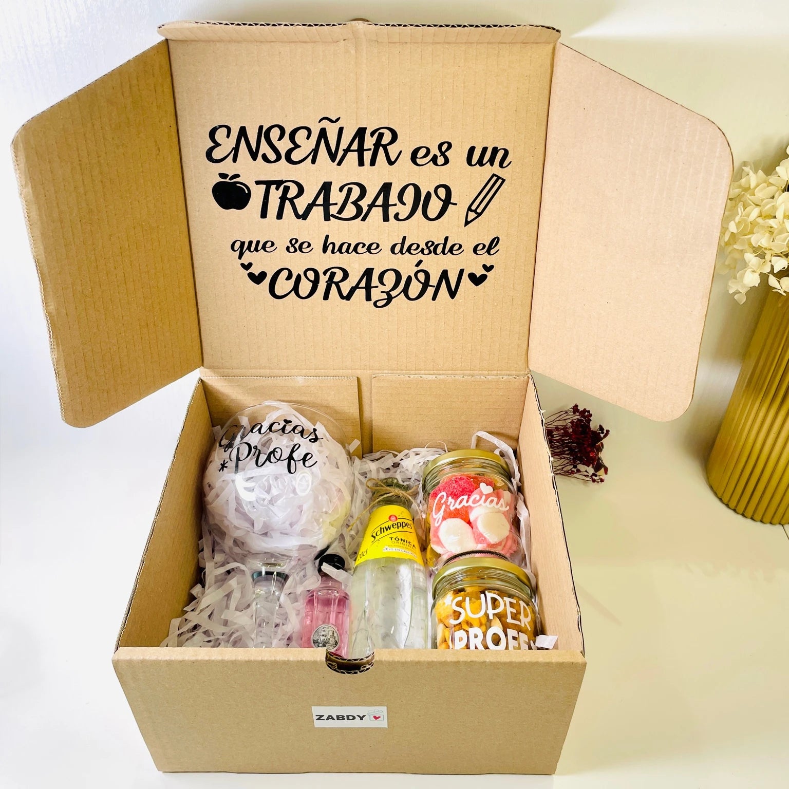 Caja Regalo para Profesores – Fin de Curso | Detalle Original y Personalizado