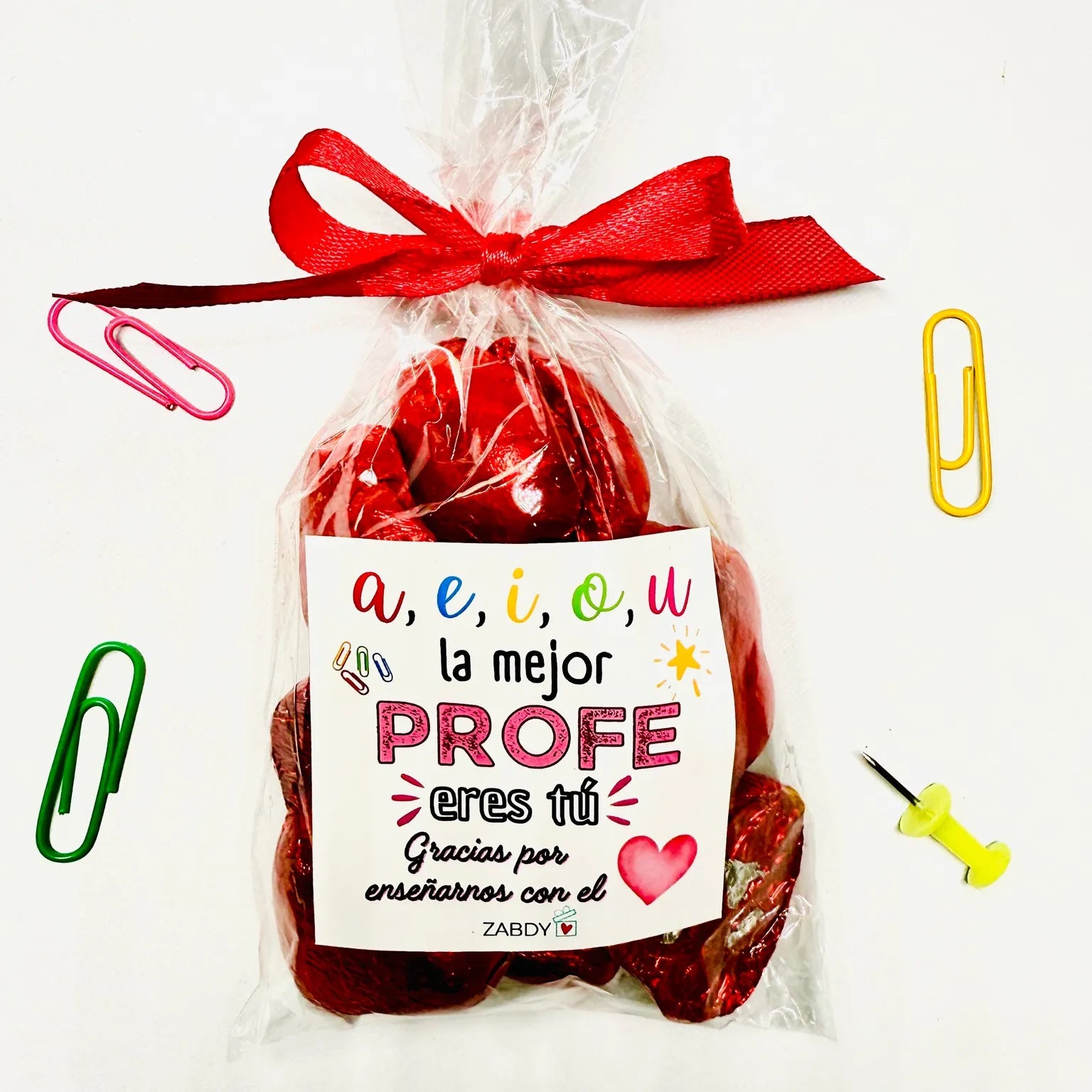 Bombones de Corazones para Profes – Un detalle dulce para agradecer con amor