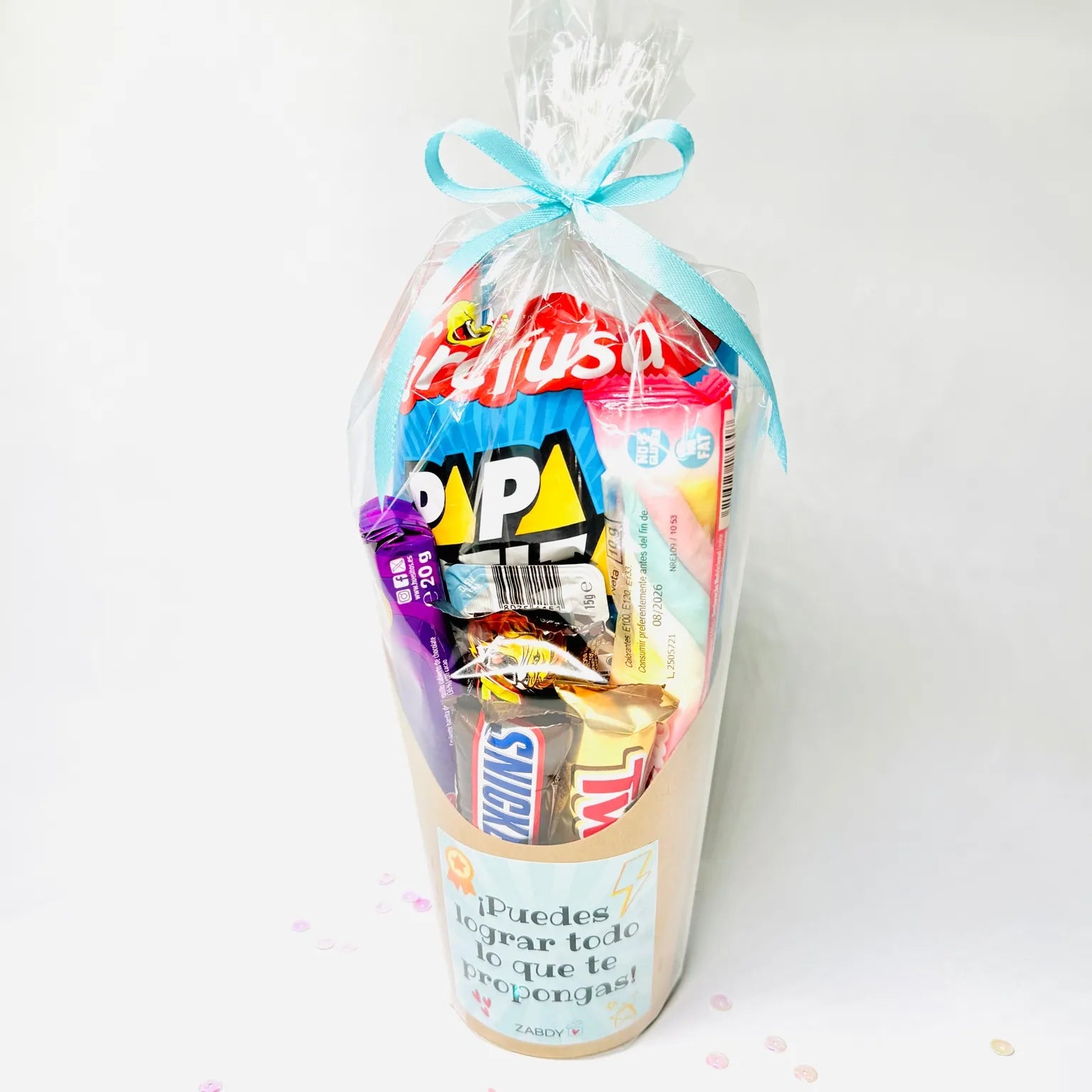 Composición Dulce "Puedes lograr todo lo que te propongas"