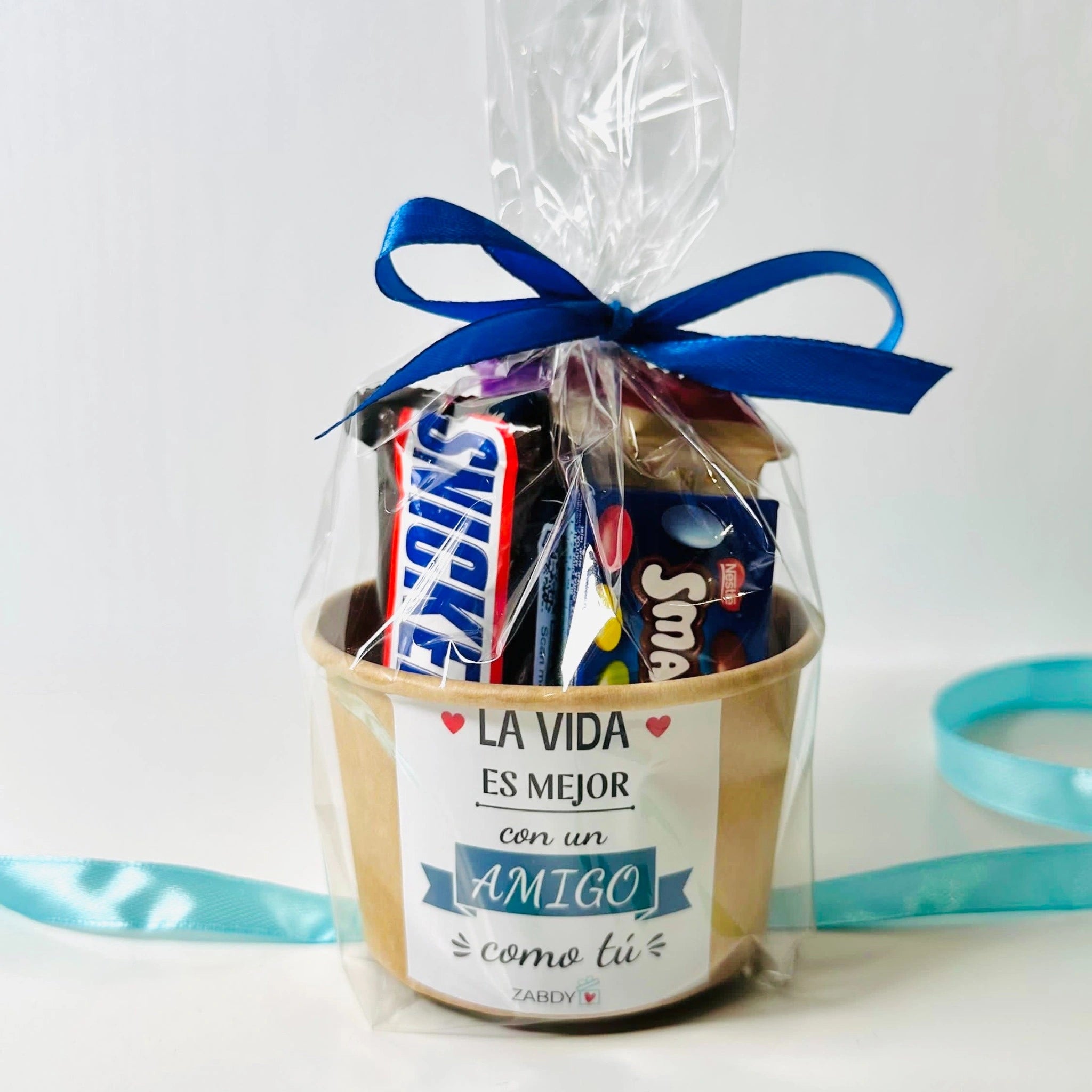 Mini Tarro “La Vida Es Mejor Con Un Amigo Como Tú”