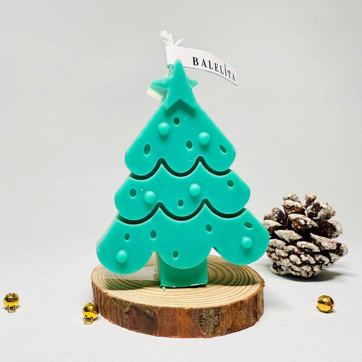 Vela Artesanal Árbol De Navidad