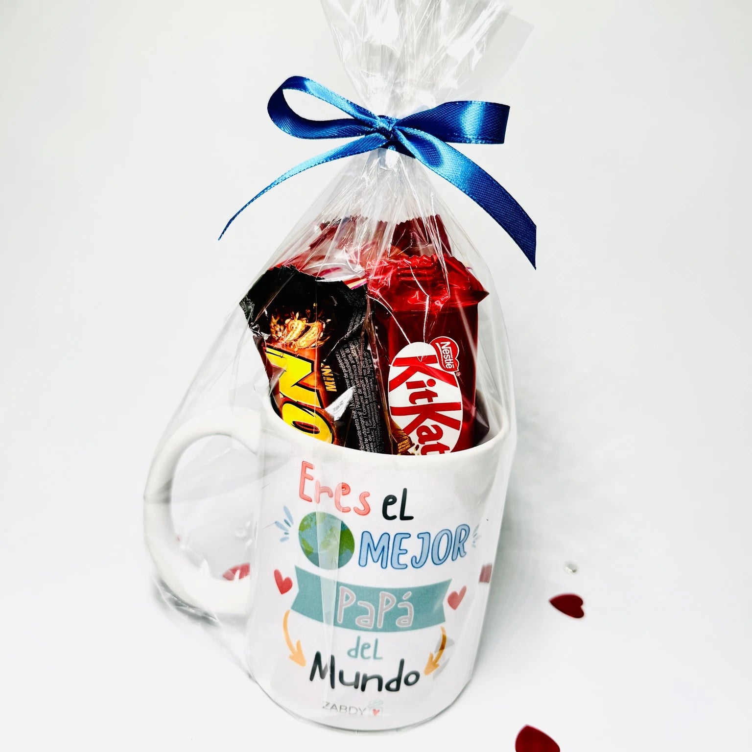 Taza Dulce "Eres el Mejor Papá del Mundo" Con Chocolatinas – Detalle Dulce y Especial
