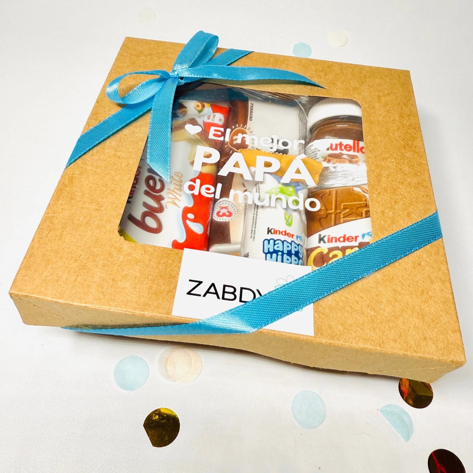 Mini Caja Kinder “El Mejor Papá del Mundo”