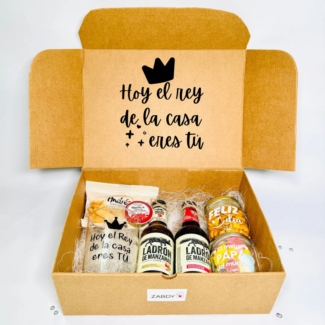 Caja “Hoy el Rey de la Casa Eres Tú” – Especial Papá