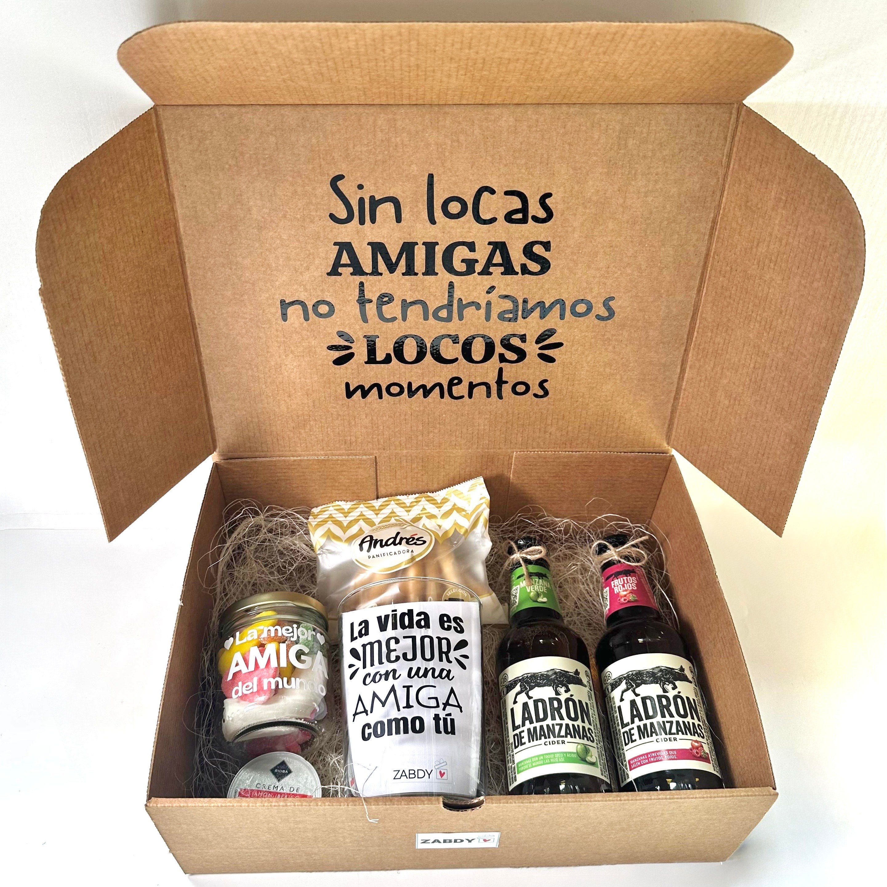 Caja regalo "Amigas y  Locos Momentos"