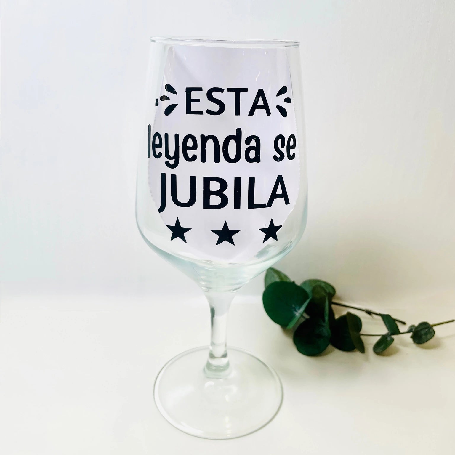 Copa De Vino Para Jubilación