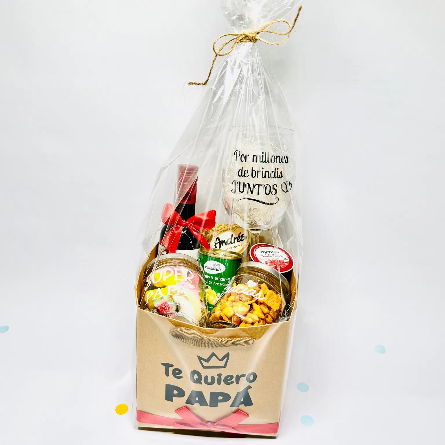 Cesta Kraft “Te Quiero Papá” – Regalo especial Para Papá