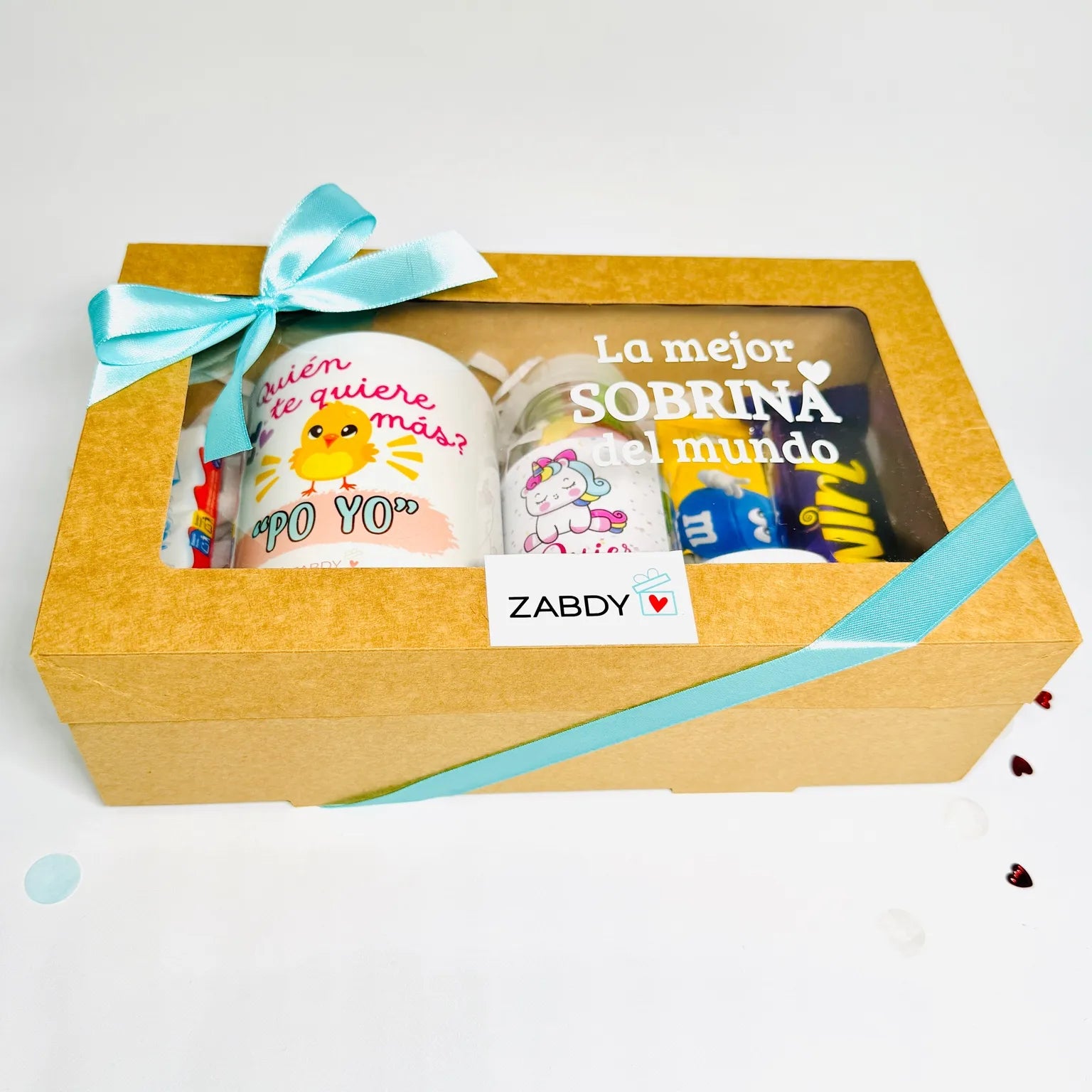 Caja Regalo “La Mejor Sobrina del Mundo” – Regalo Dulce con Taza y Chuches