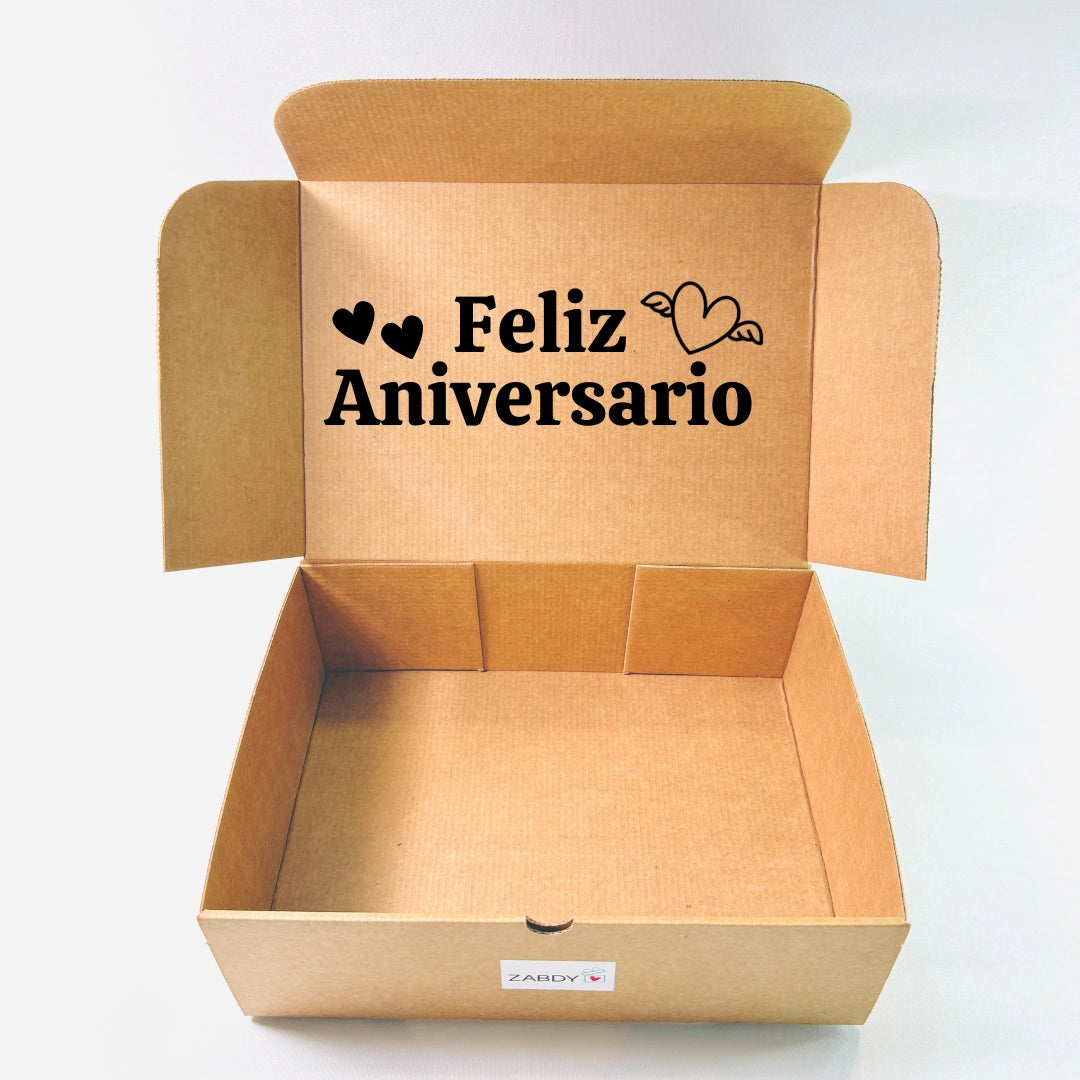 Caja "Feliz Aniversario"