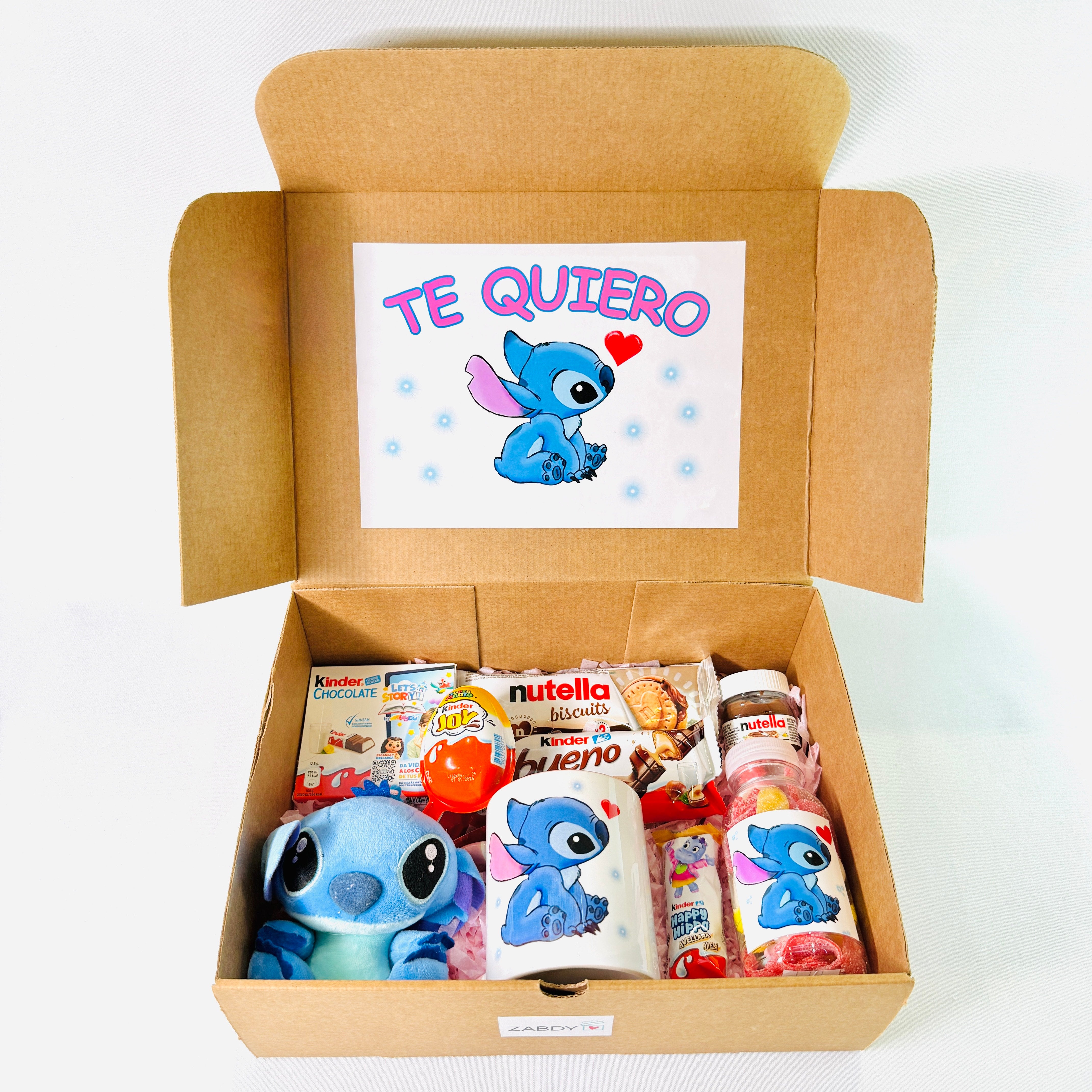 Caja Regalo Stitch “Te Quiero”