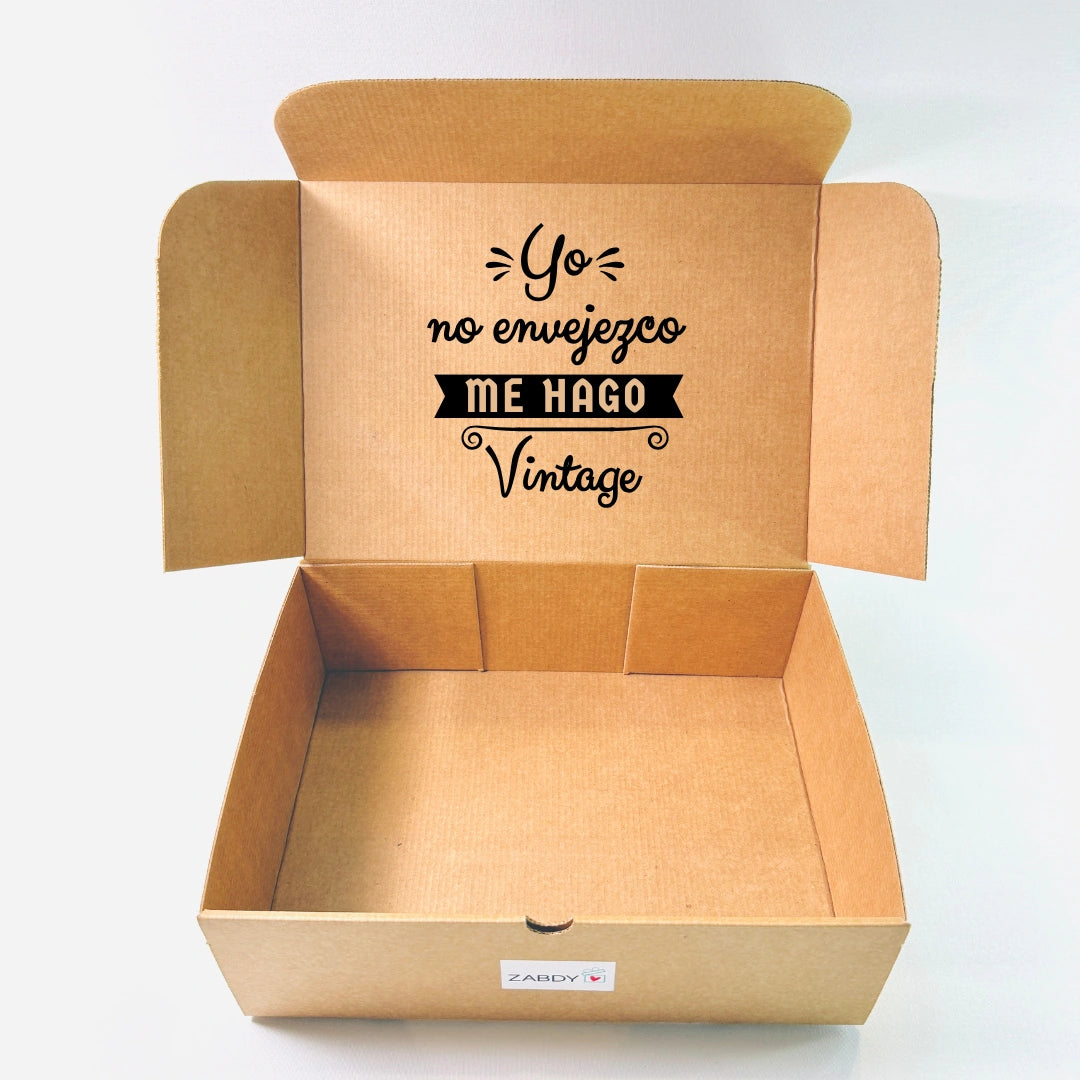Caja "Yo no envejezco"