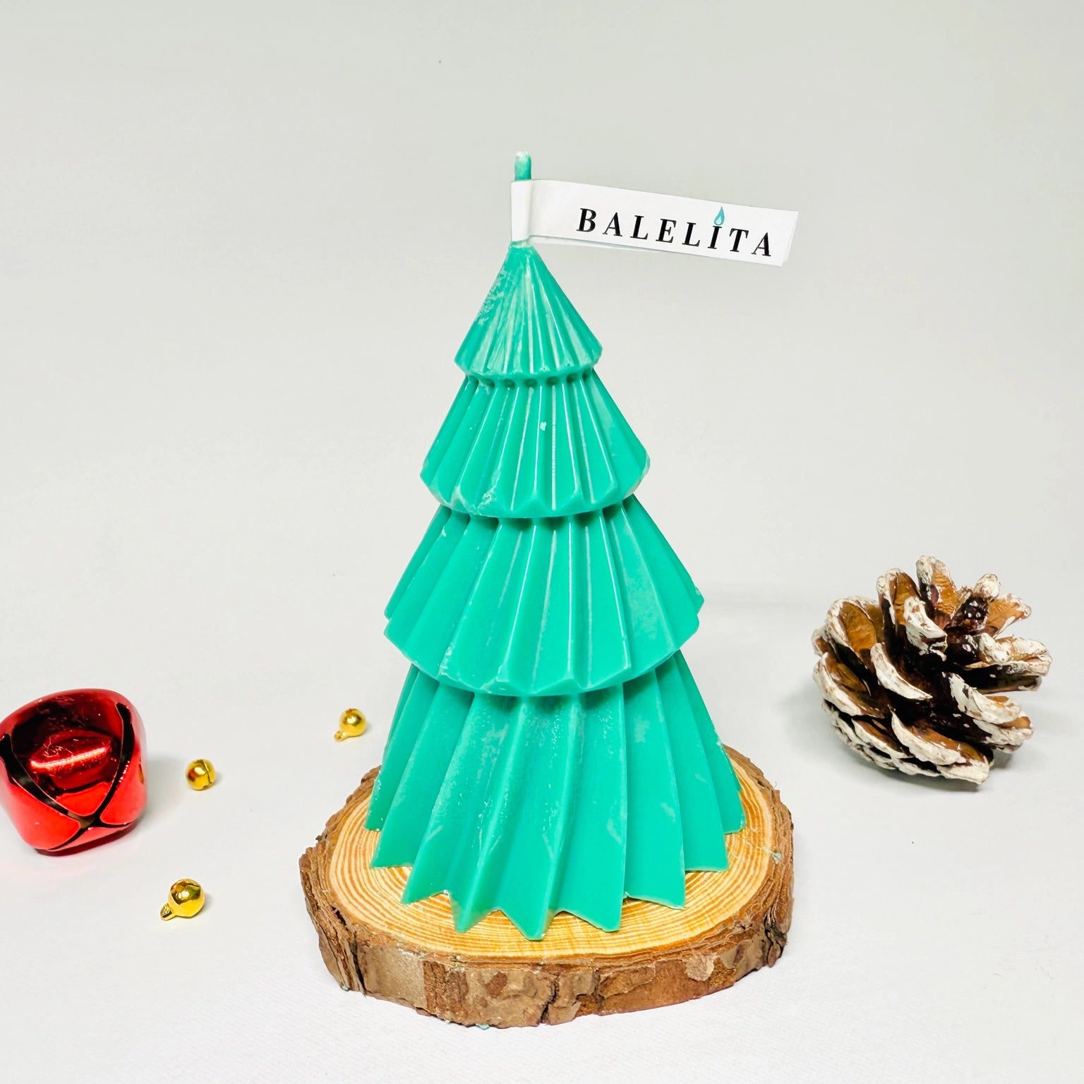 Vela Artesanal Árbol Aroma Eucalipto