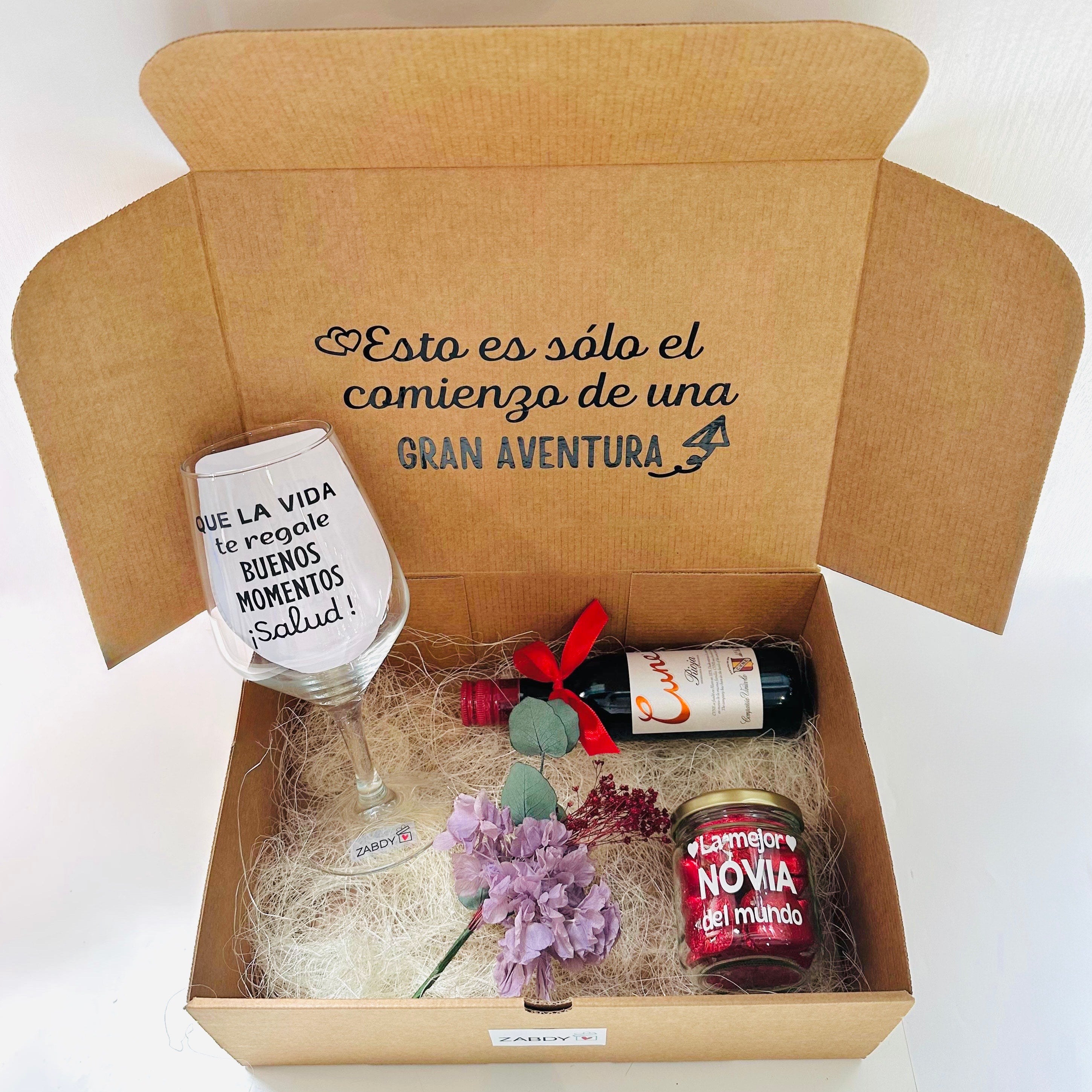 Caja Regalo El Comienzo De Una Gran Aventura