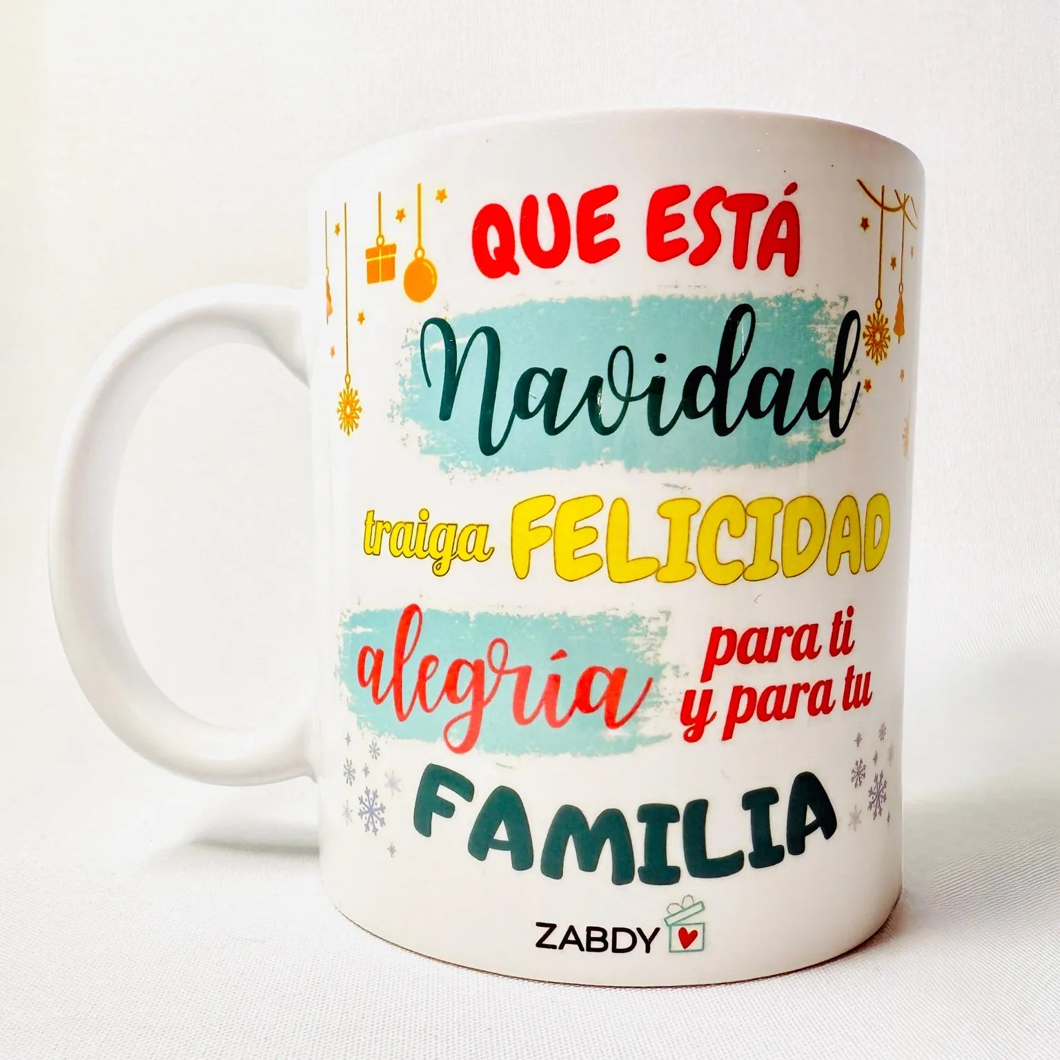 Taza Navideña “Que esta Navidad traiga...”