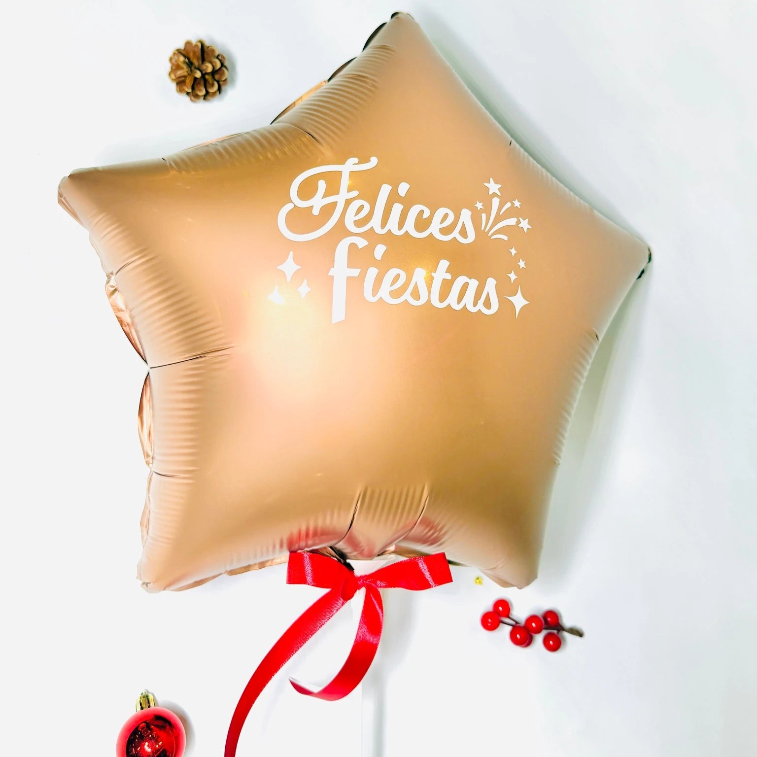 Globo Estrella “Felices Fiestas”