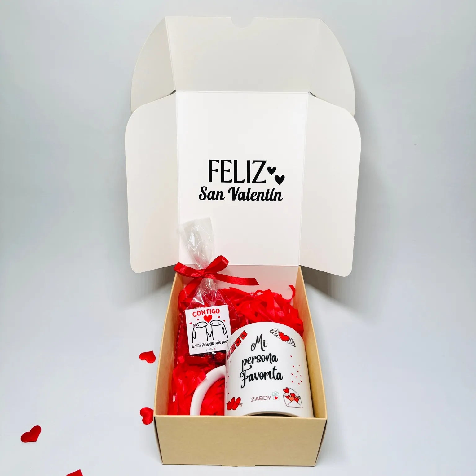 Composición Regalo San Valentín – Taza “Mi persona favorita” + Bombones