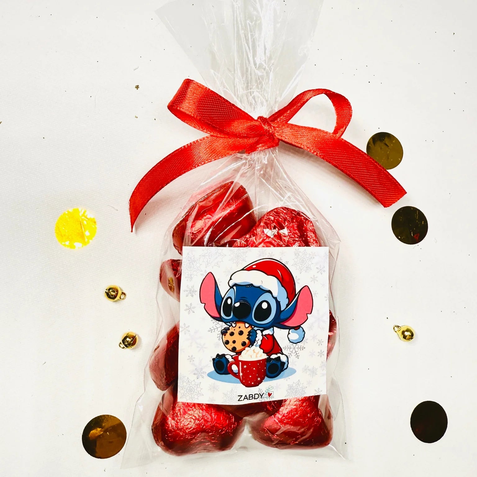 Bolsa Bombones Corazón Navidad