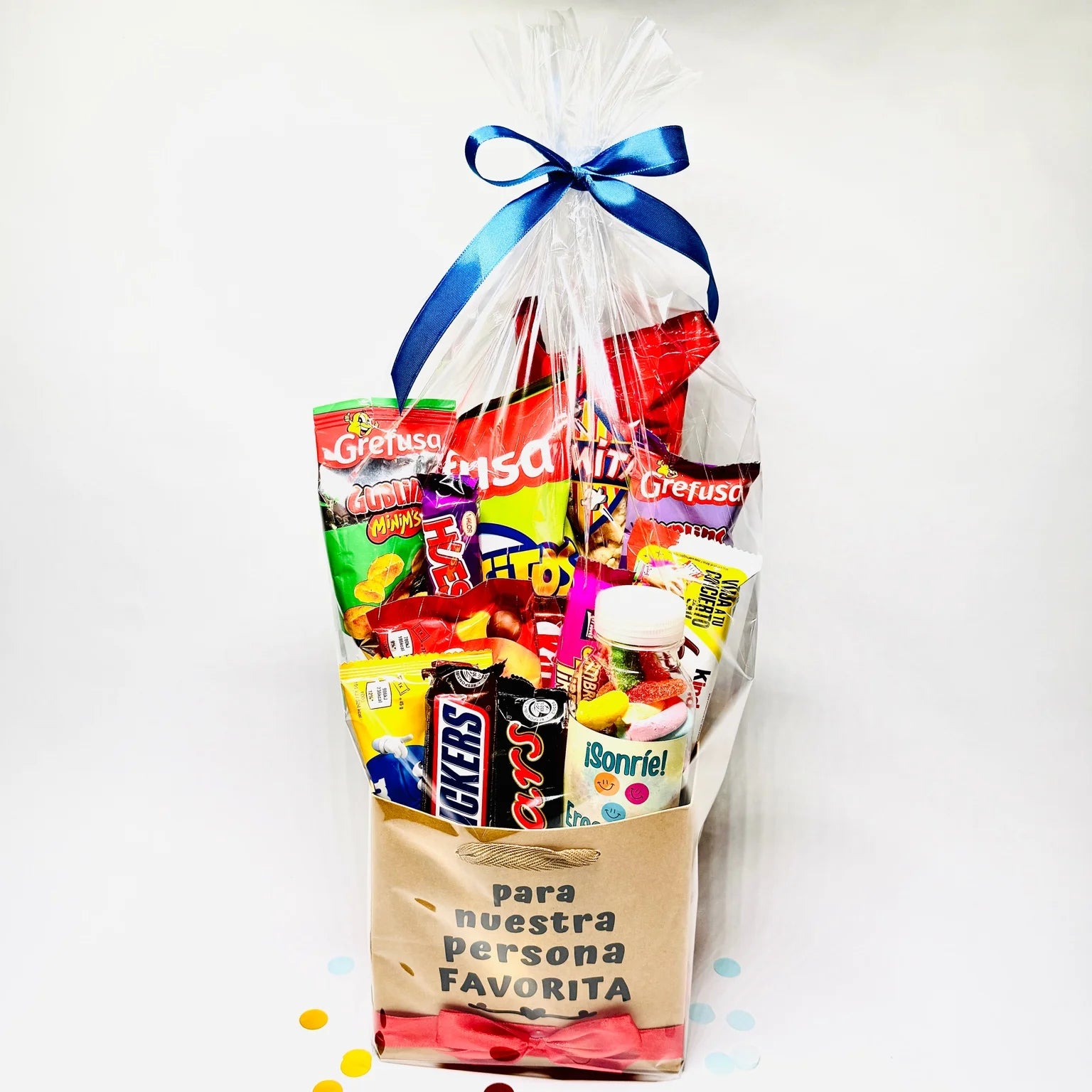 Cesta Kraft Sorpresa con Snacks y Chocolatinas – Regalo Original para Nuestra Persona Favorita
