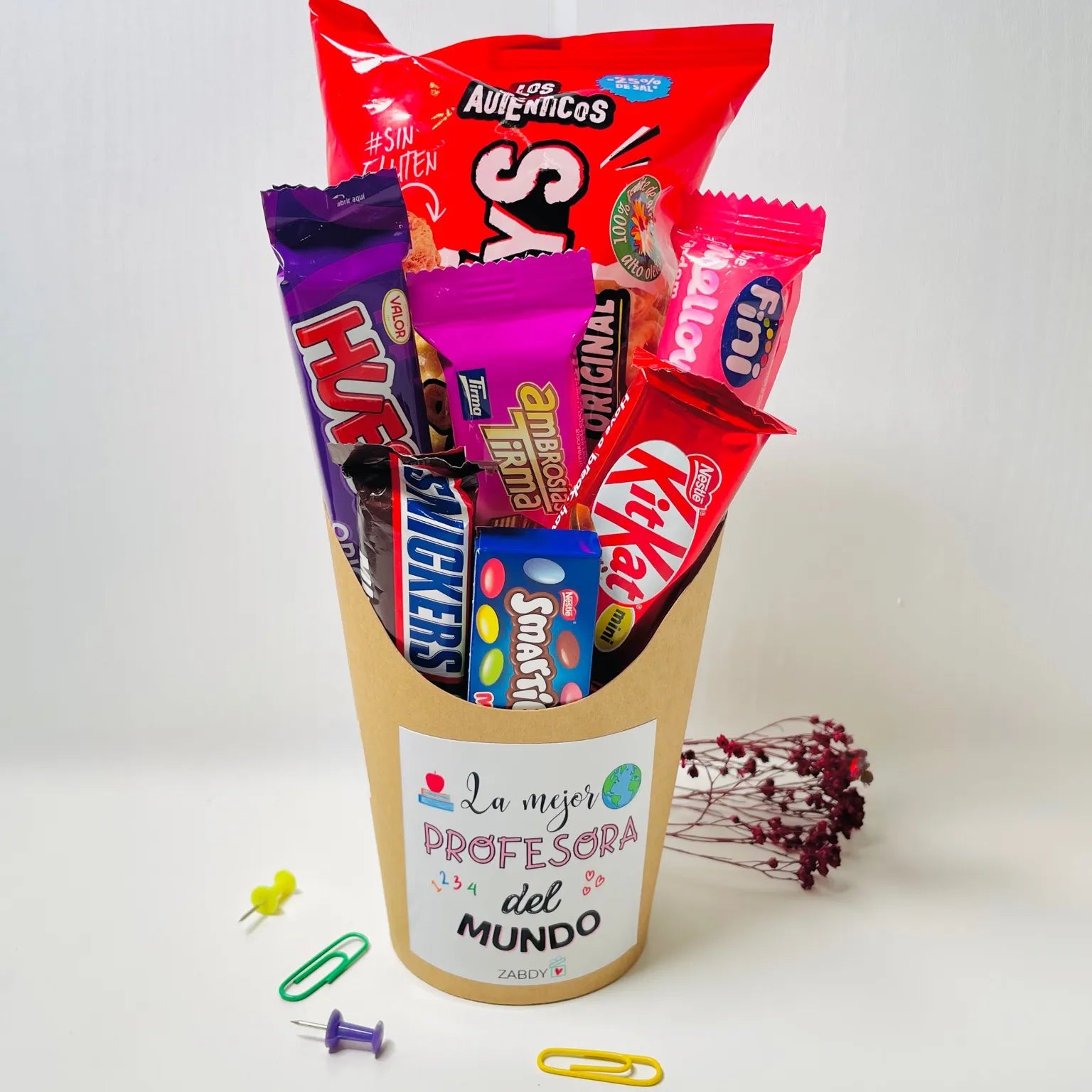 Petaca "La Mejor Profesora del Mundo" - Detalles para Profesor