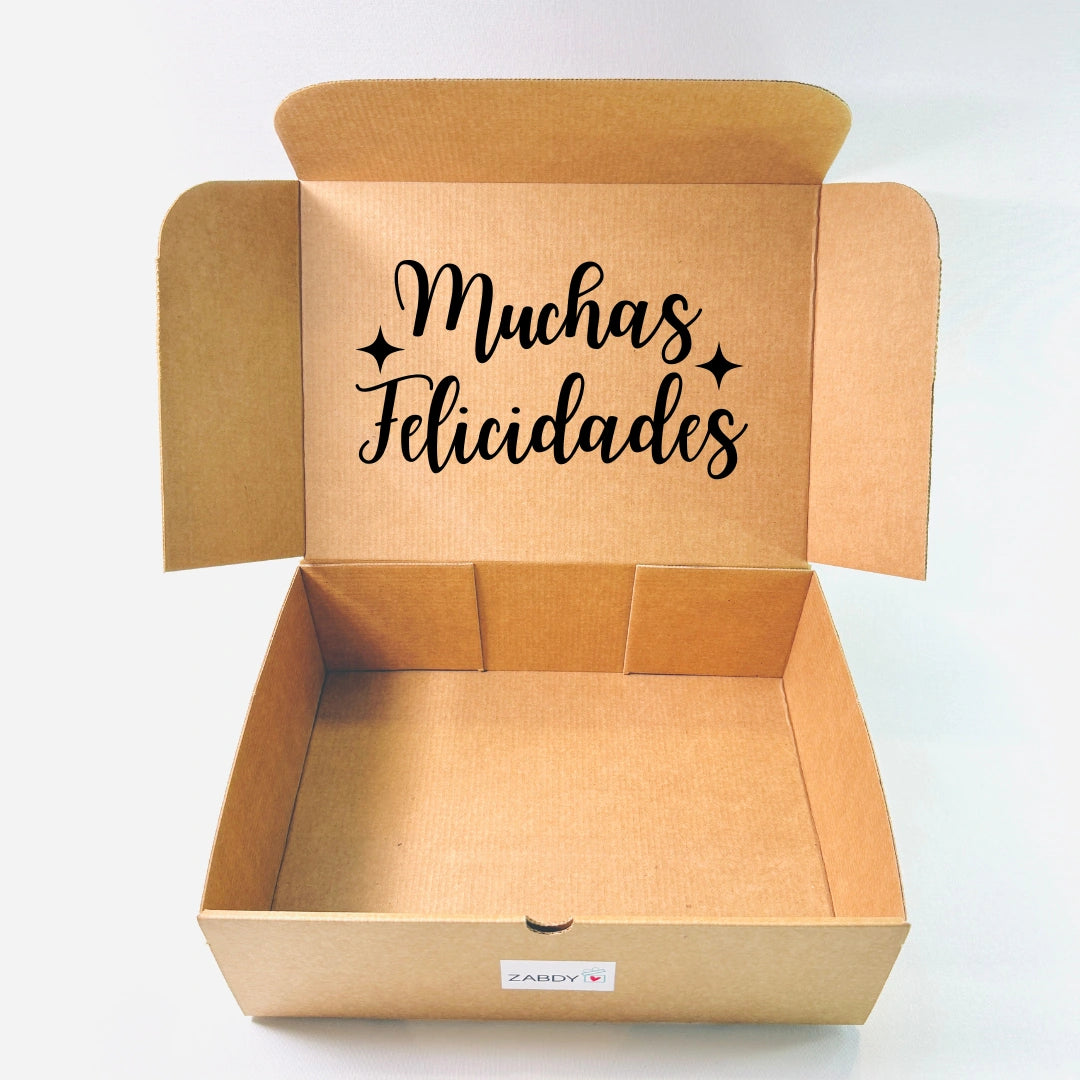 Caja "Muchas Felicidades"