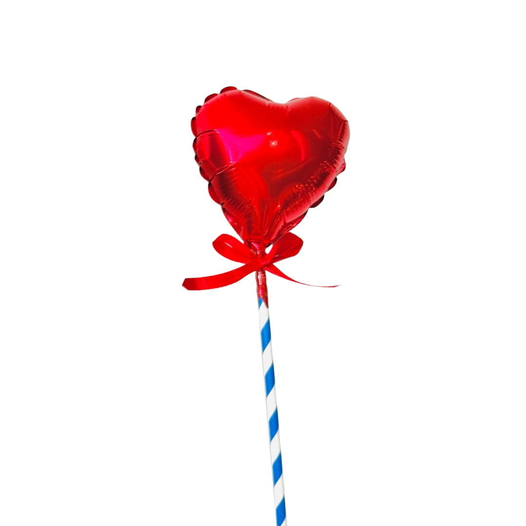 Globo Pequeño Corazón 5 Pulgadas Personalizado