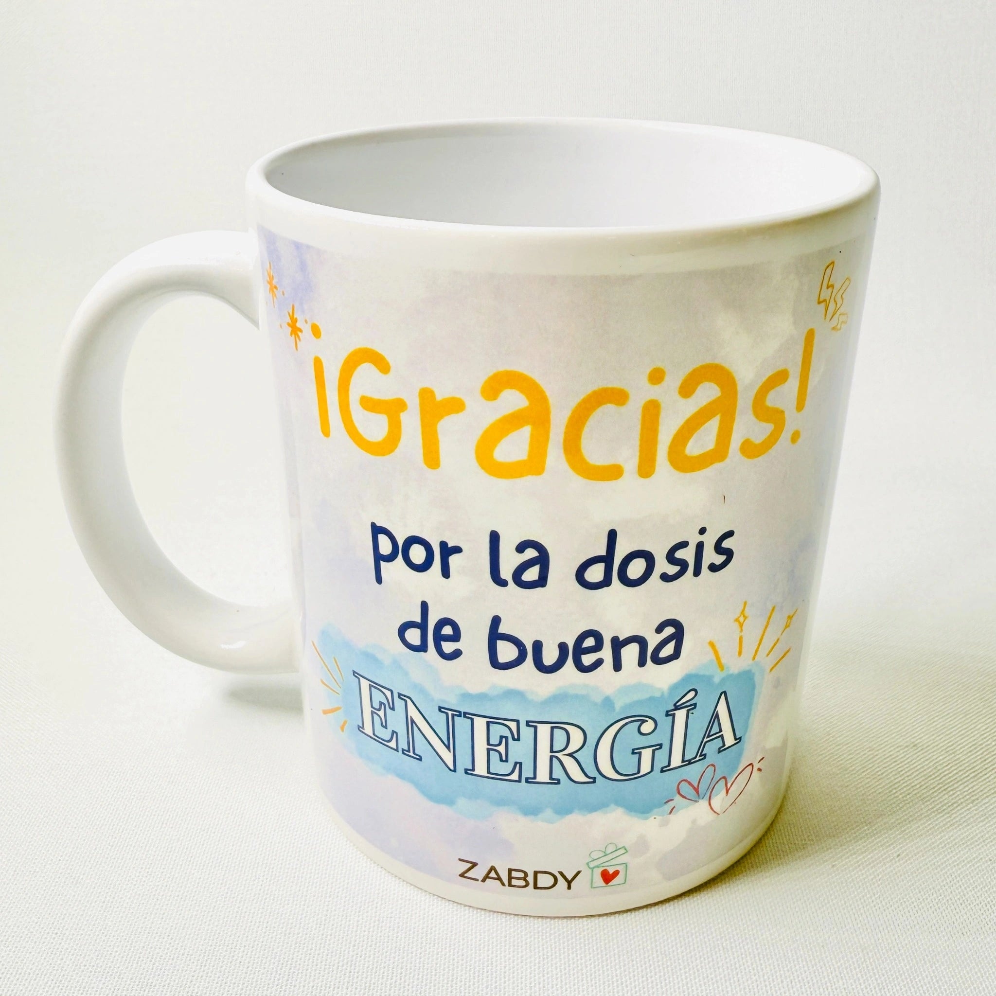 Taza “Gracias Por La Dosis De Buena Energía” Amigos