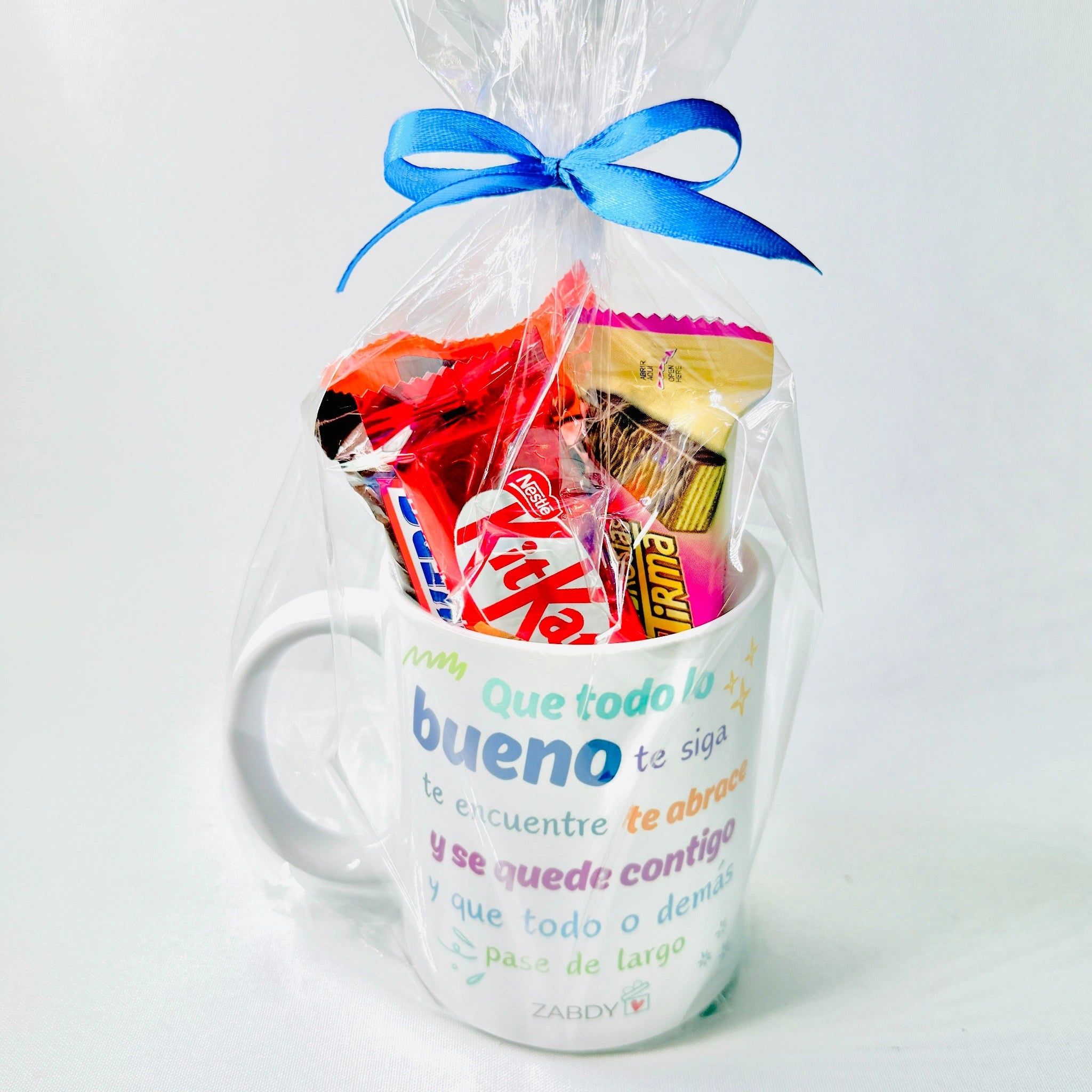 Taza Dulce Para Amigo “Que Todo Lo Bueno Te Siga”