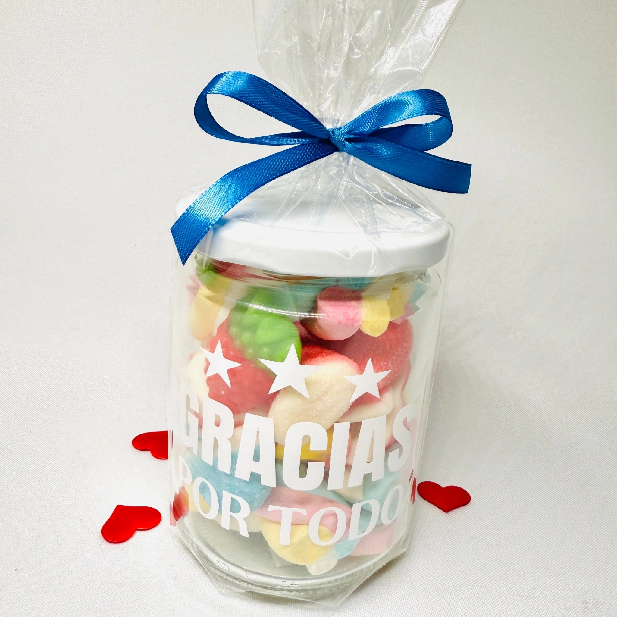 Bote Grande De Gominolas “Gracias Por Todo”