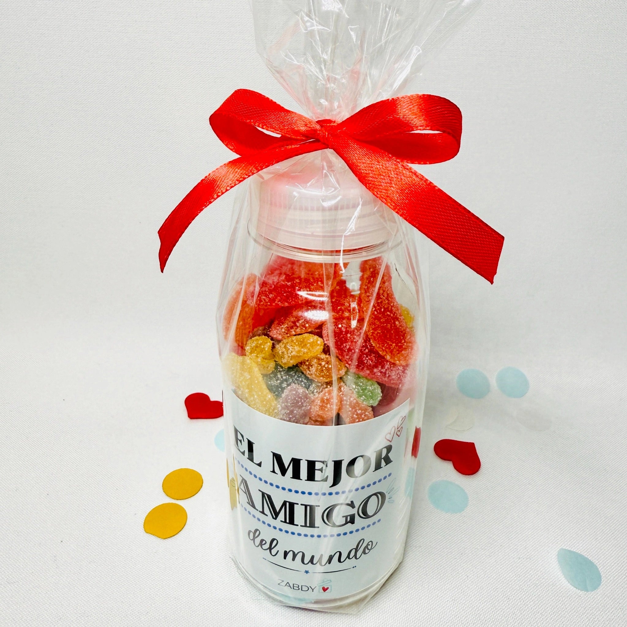 Botella De Gominolas “El Mejor Amigo Del Mundo”