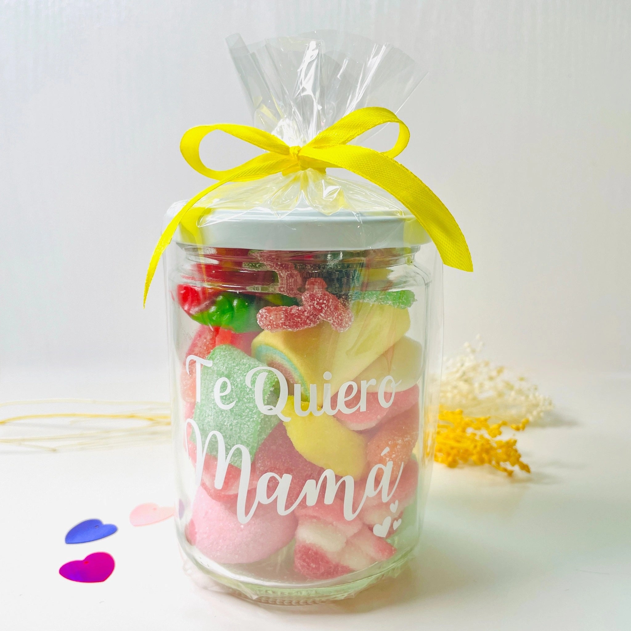Bote Grande De Gominolas “Te Quiero Mamá”