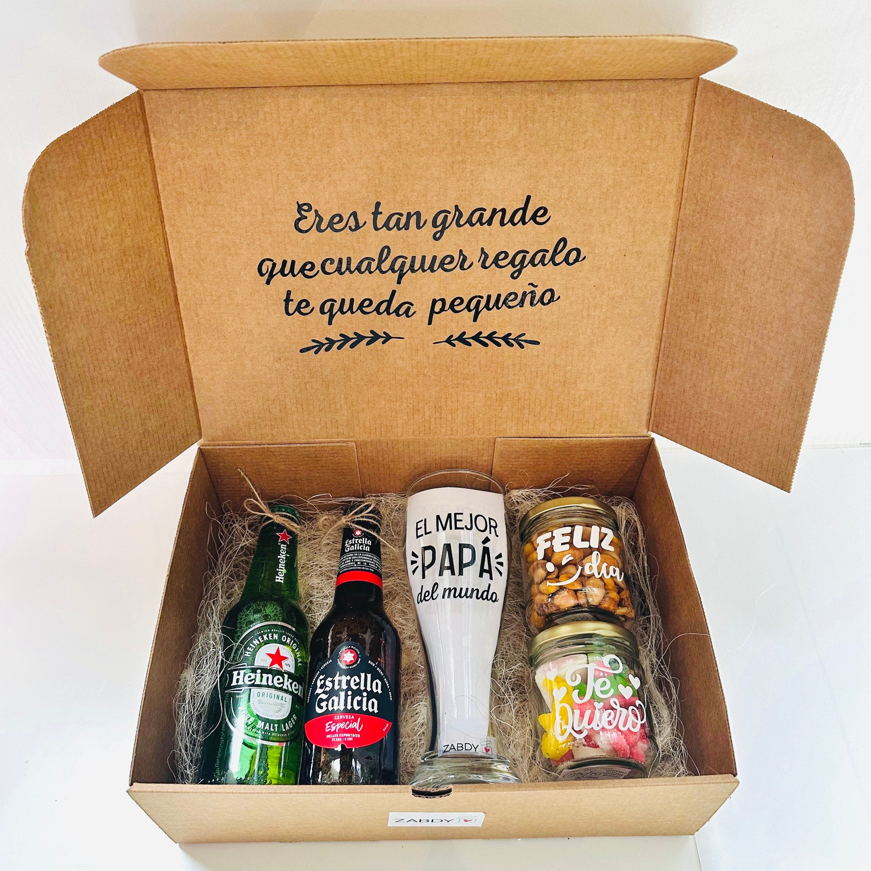 Caja regalo Papá "Eres Más Grande que Cualquier Regalo"
