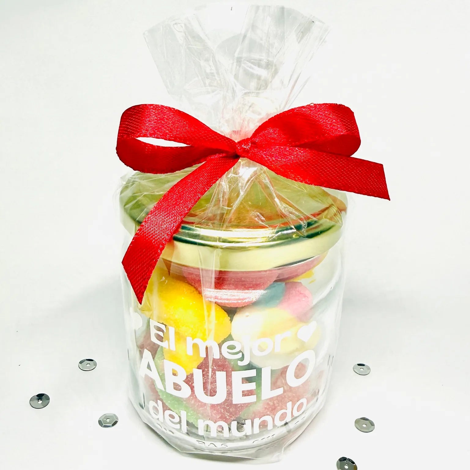 Bote De Gominolas “El Mejor Abuelo Del Mundo”
