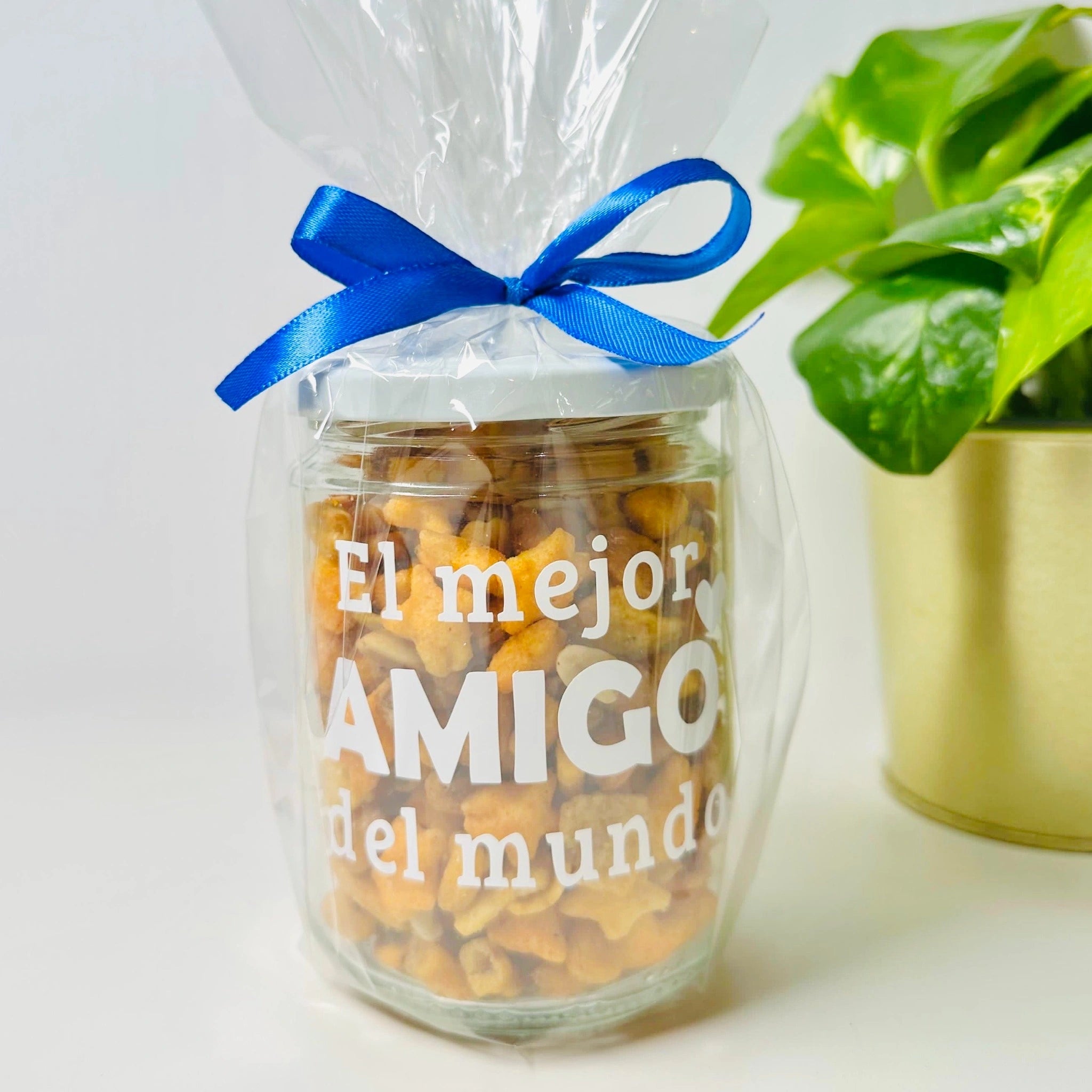 Bote Grande De Frutos Secos “El Mejor Amigo Del Mundo”