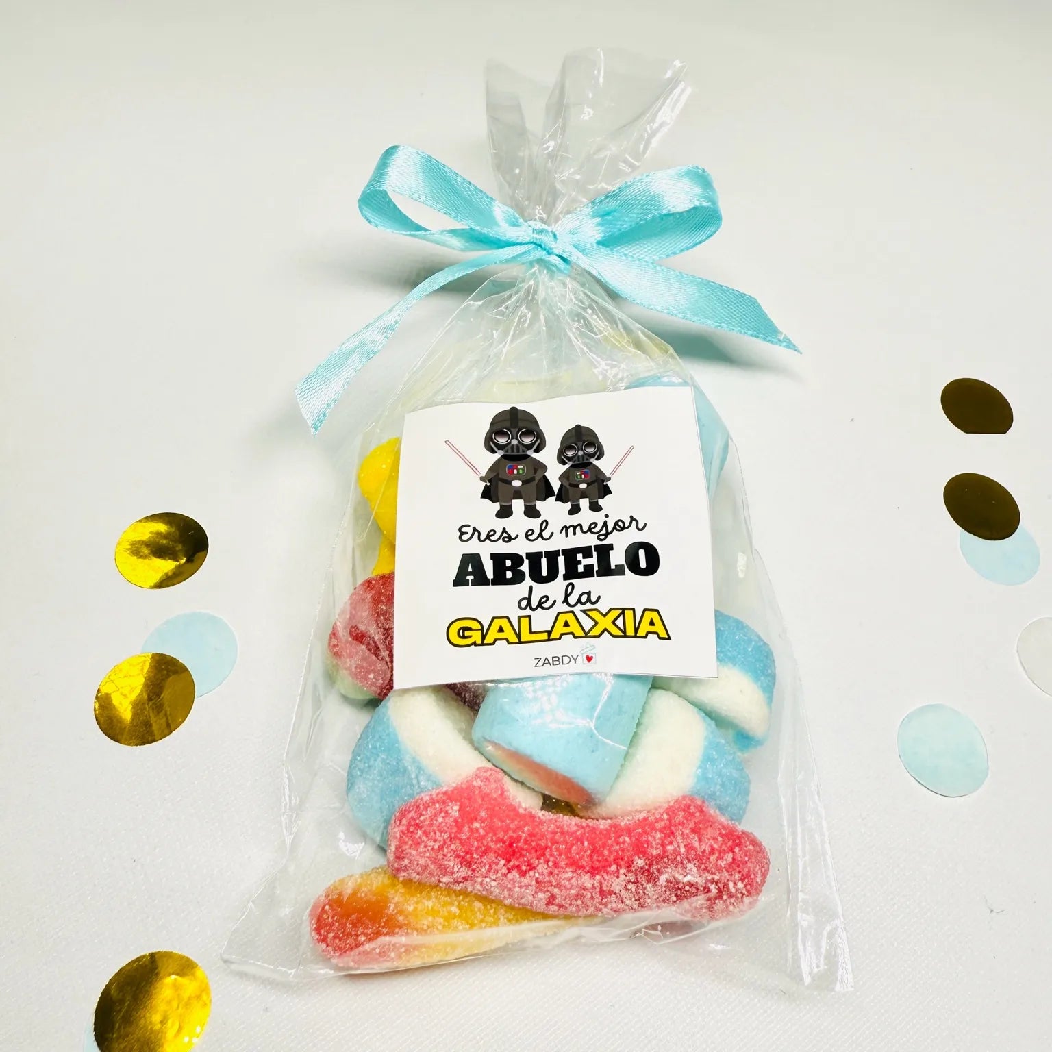 Bolsita de Gominolas y Nubes “Eres el mejor abuelo de la galaxia”
