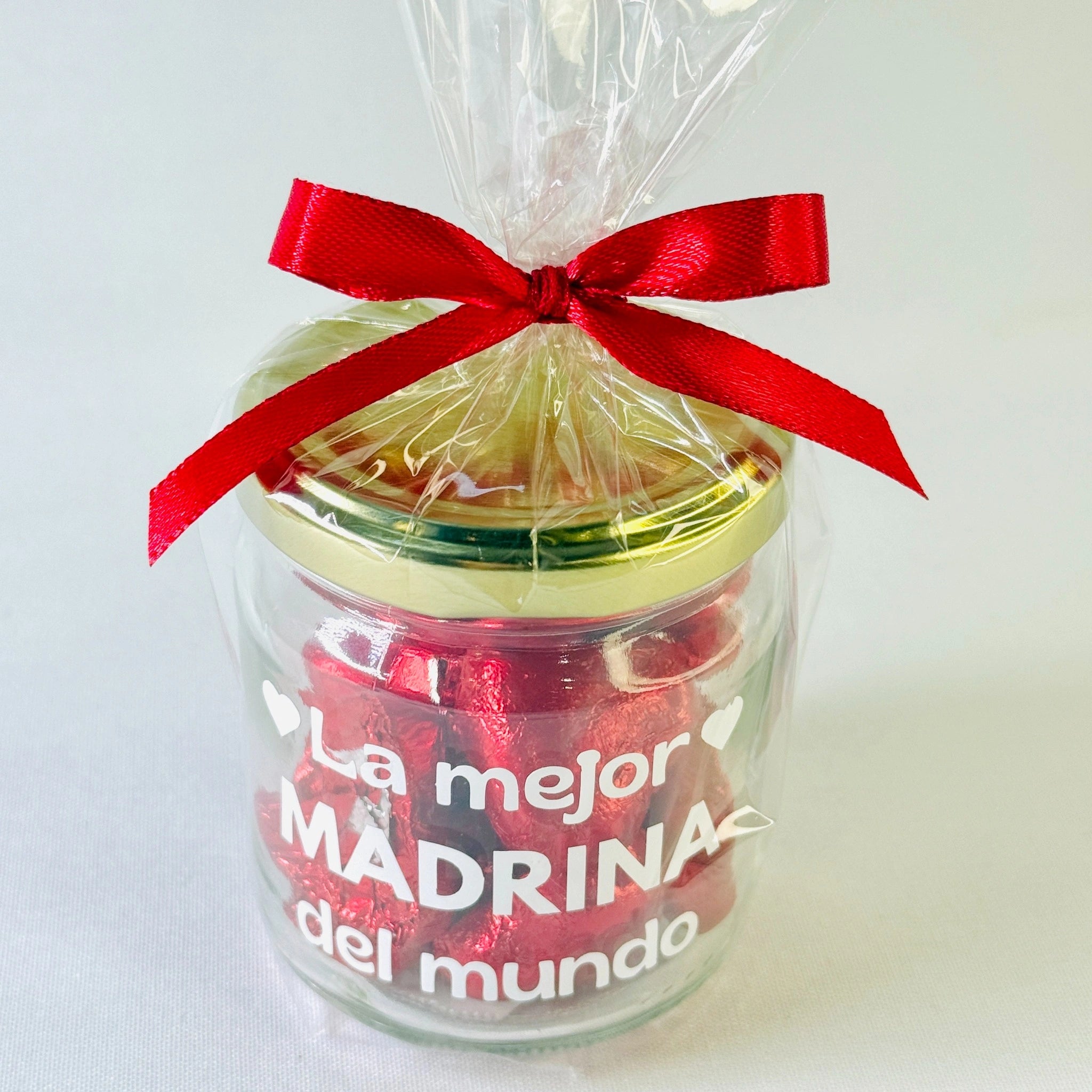 Bote Bombones "La Mejor Madrina Del Mundo"