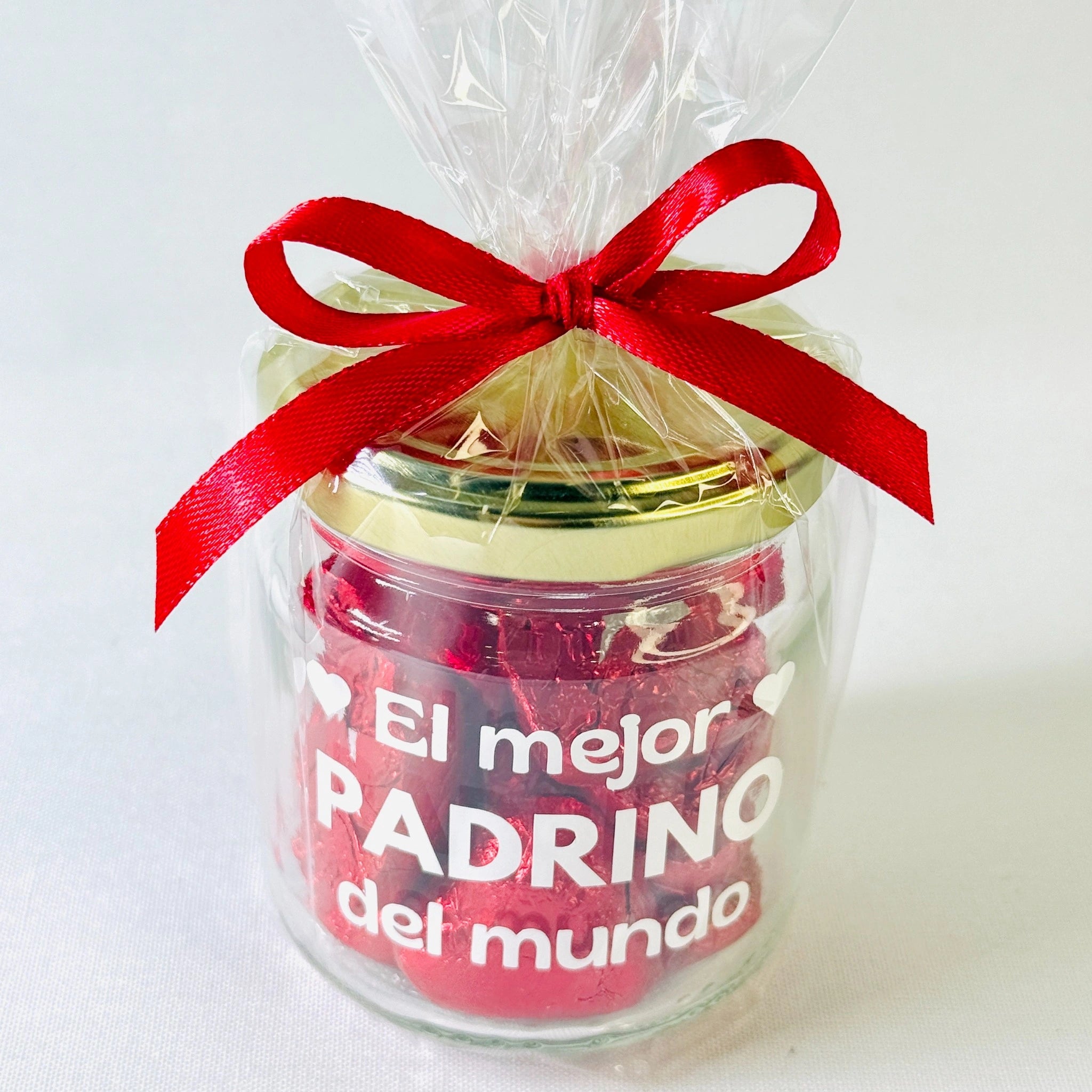 Bote Bombones "El Mejor Padrino Del Mundo"