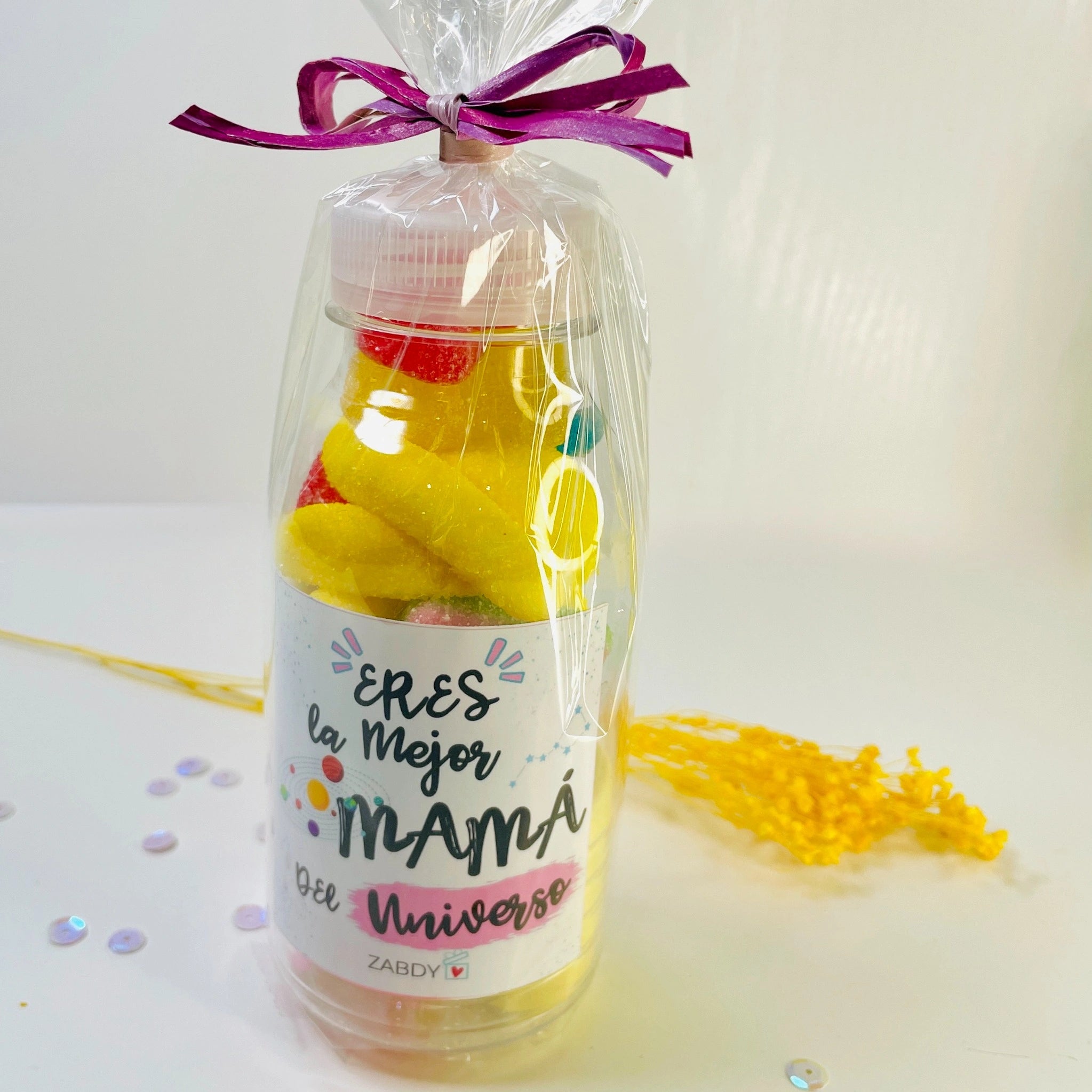 Botella “Eres La Mejor Mamá Del Universo”